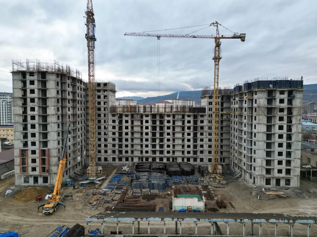 Аквамарин ход строительства