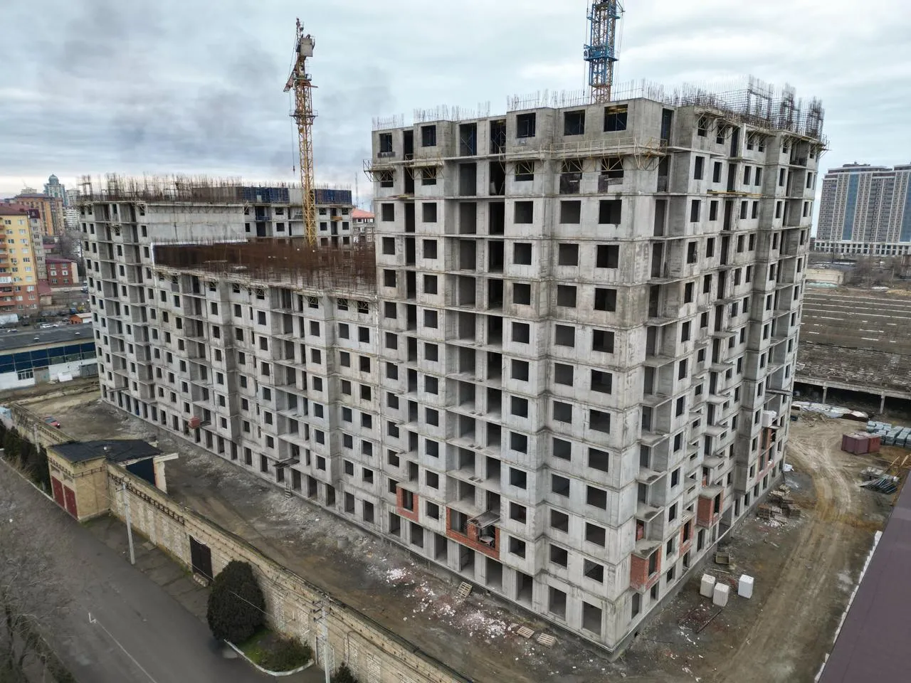 Аквамарин ход строительства