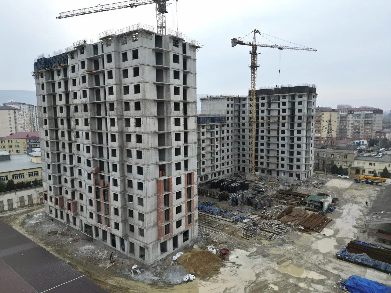 Аквамарин ход строительства