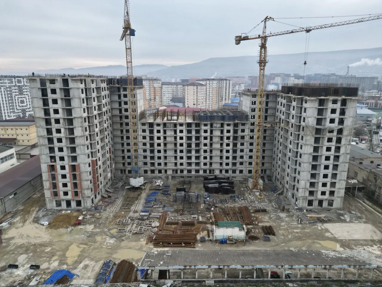 Аквамарин ход строительства