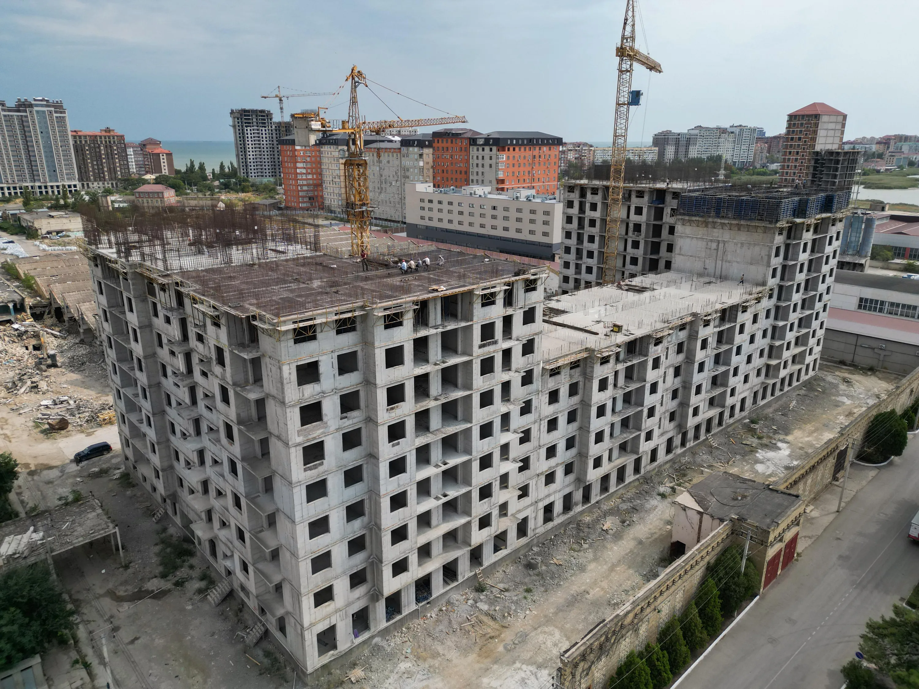 Аквамарин ход строительства