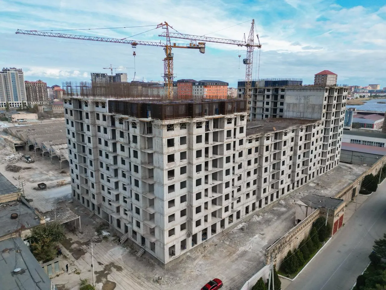 Аквамарин ход строительства