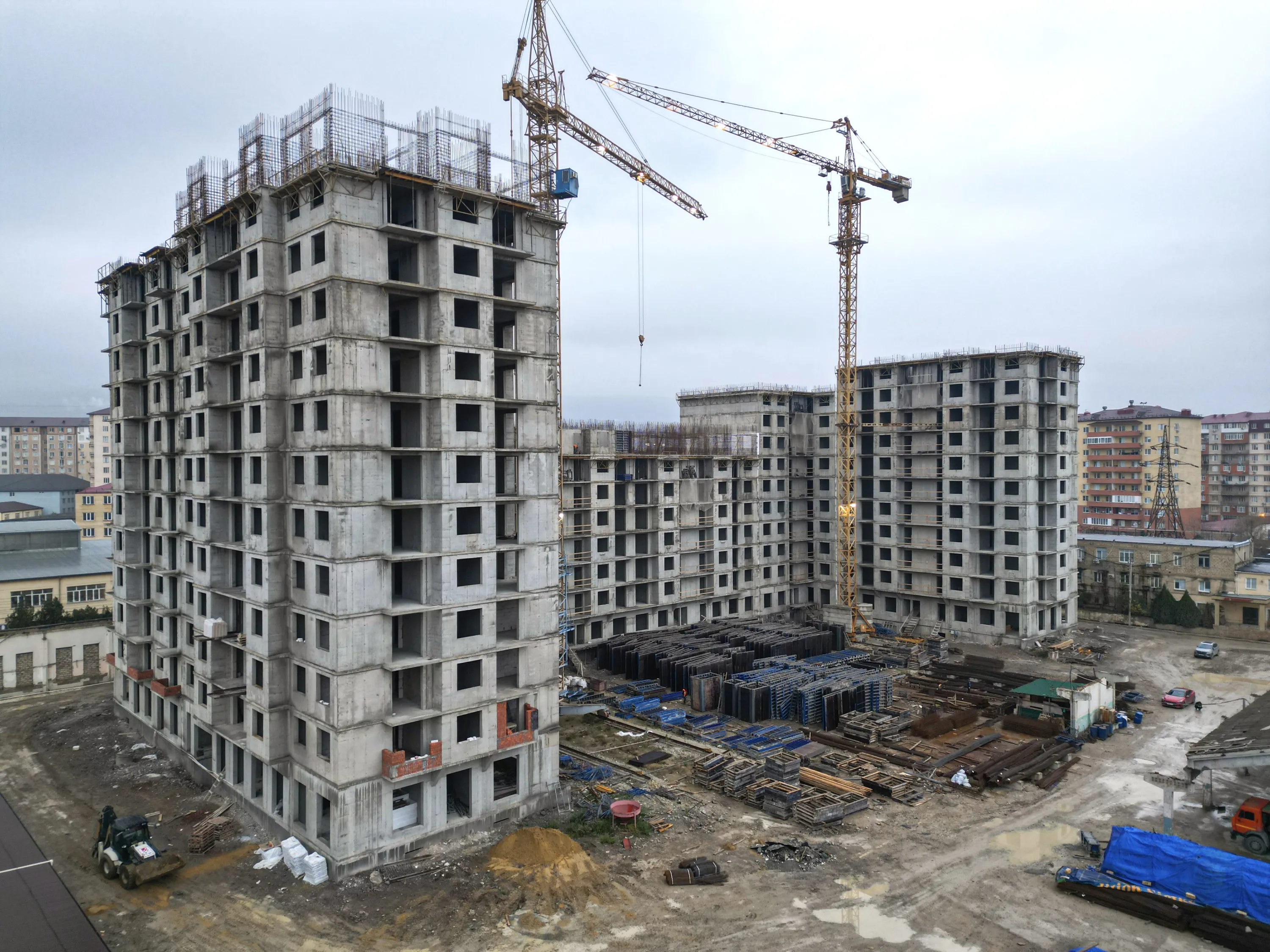 Аквамарин ход строительства