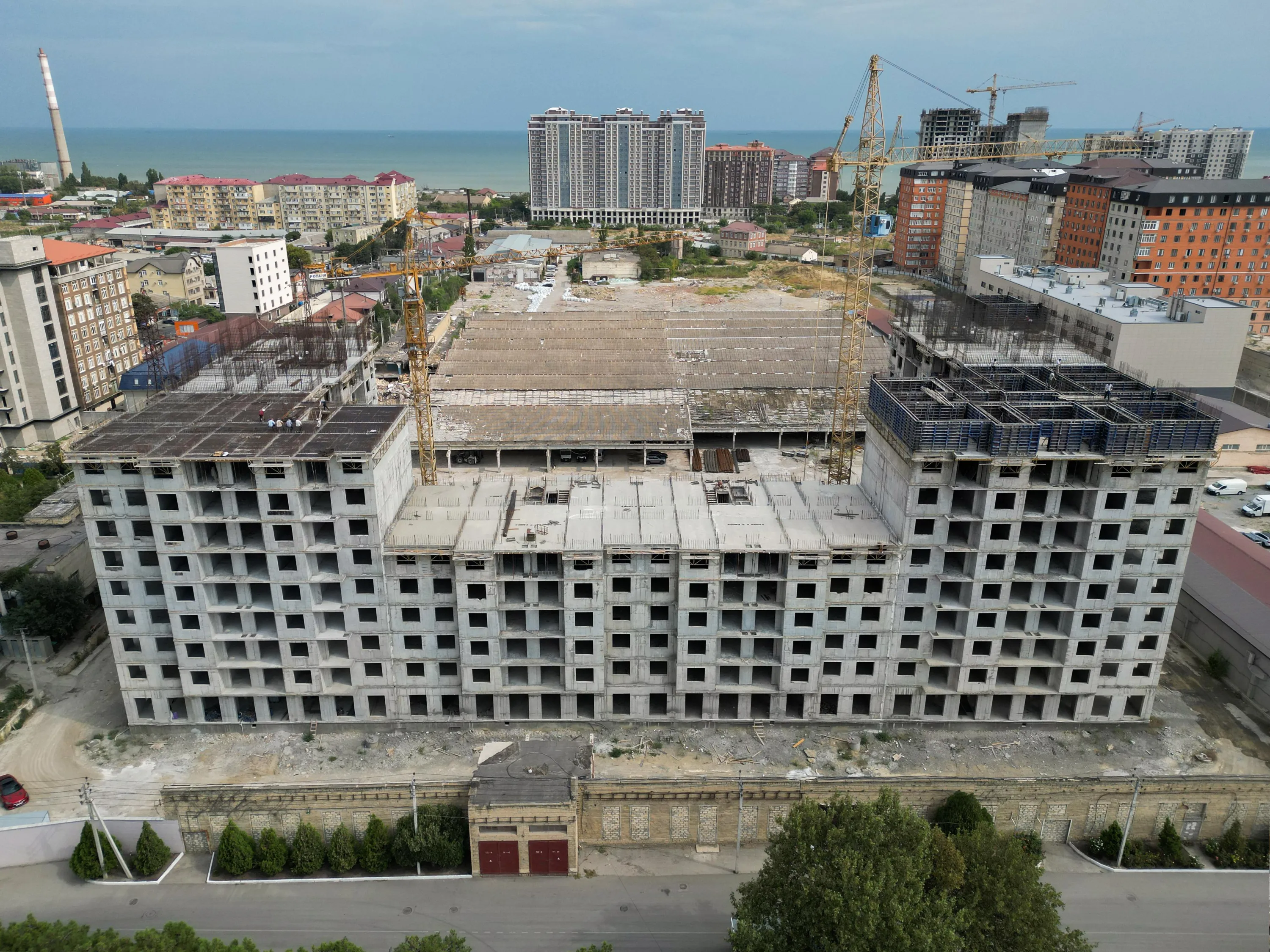 Аквамарин ход строительства