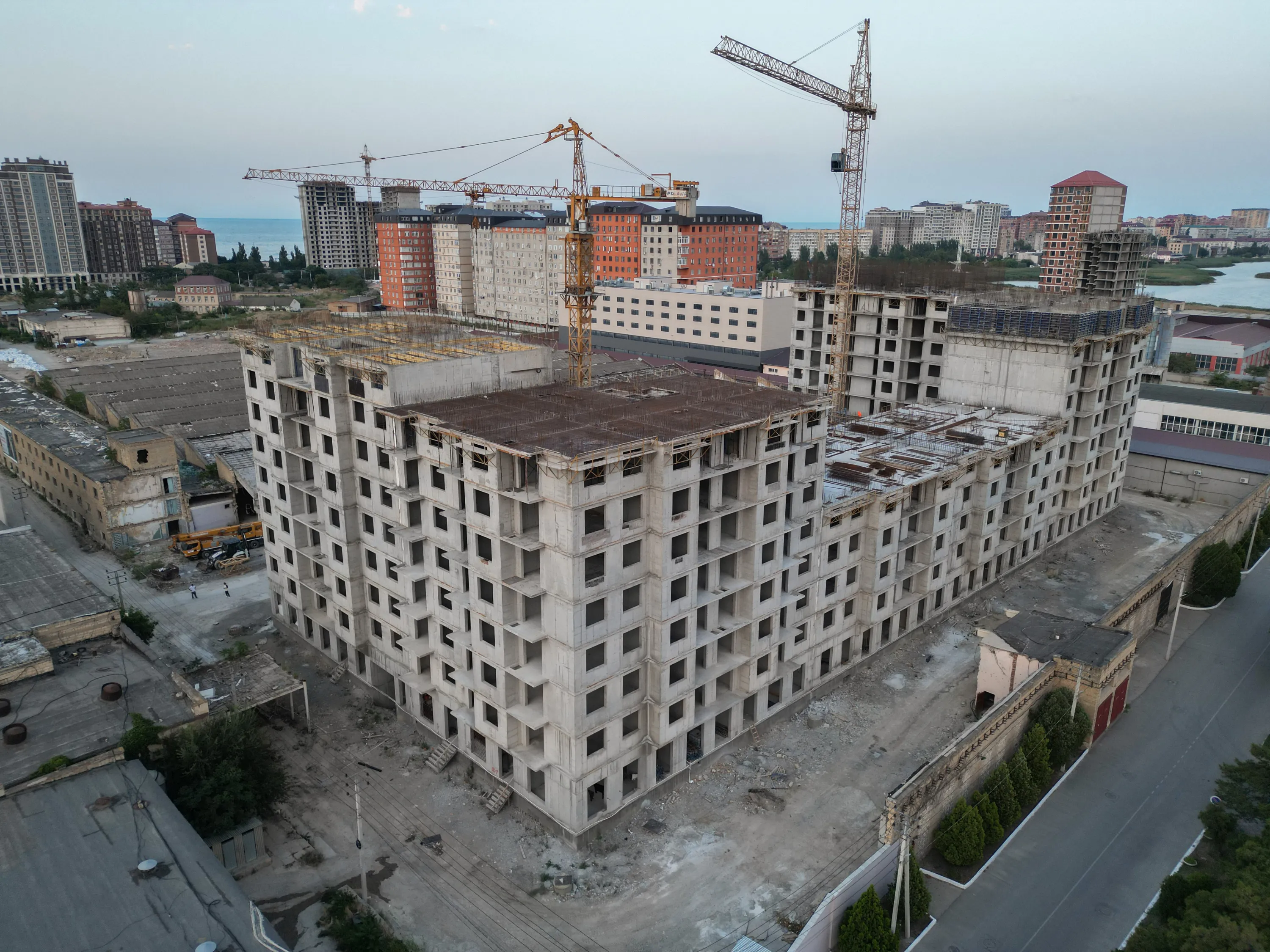 Аквамарин ход строительства