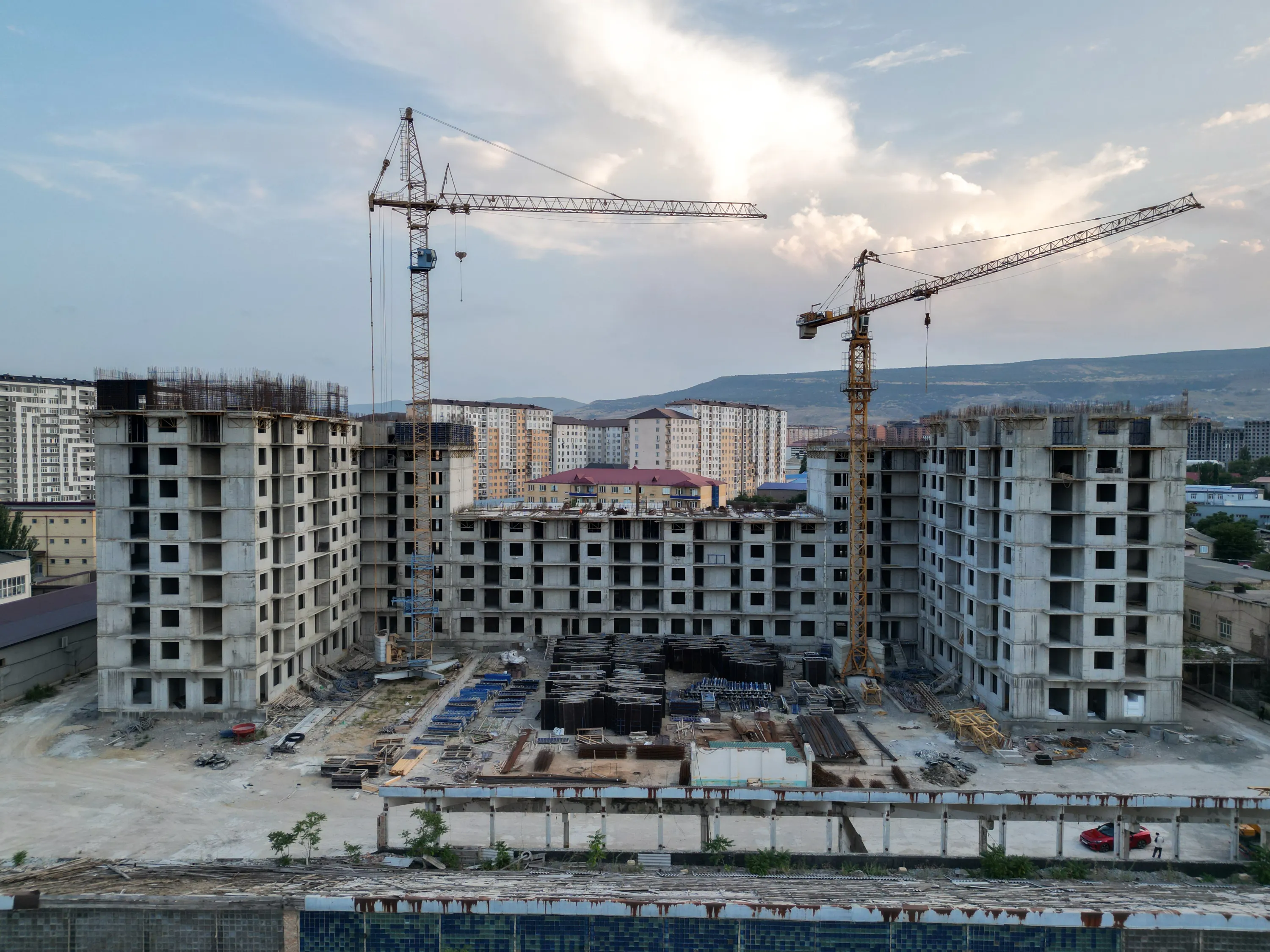 Аквамарин ход строительства