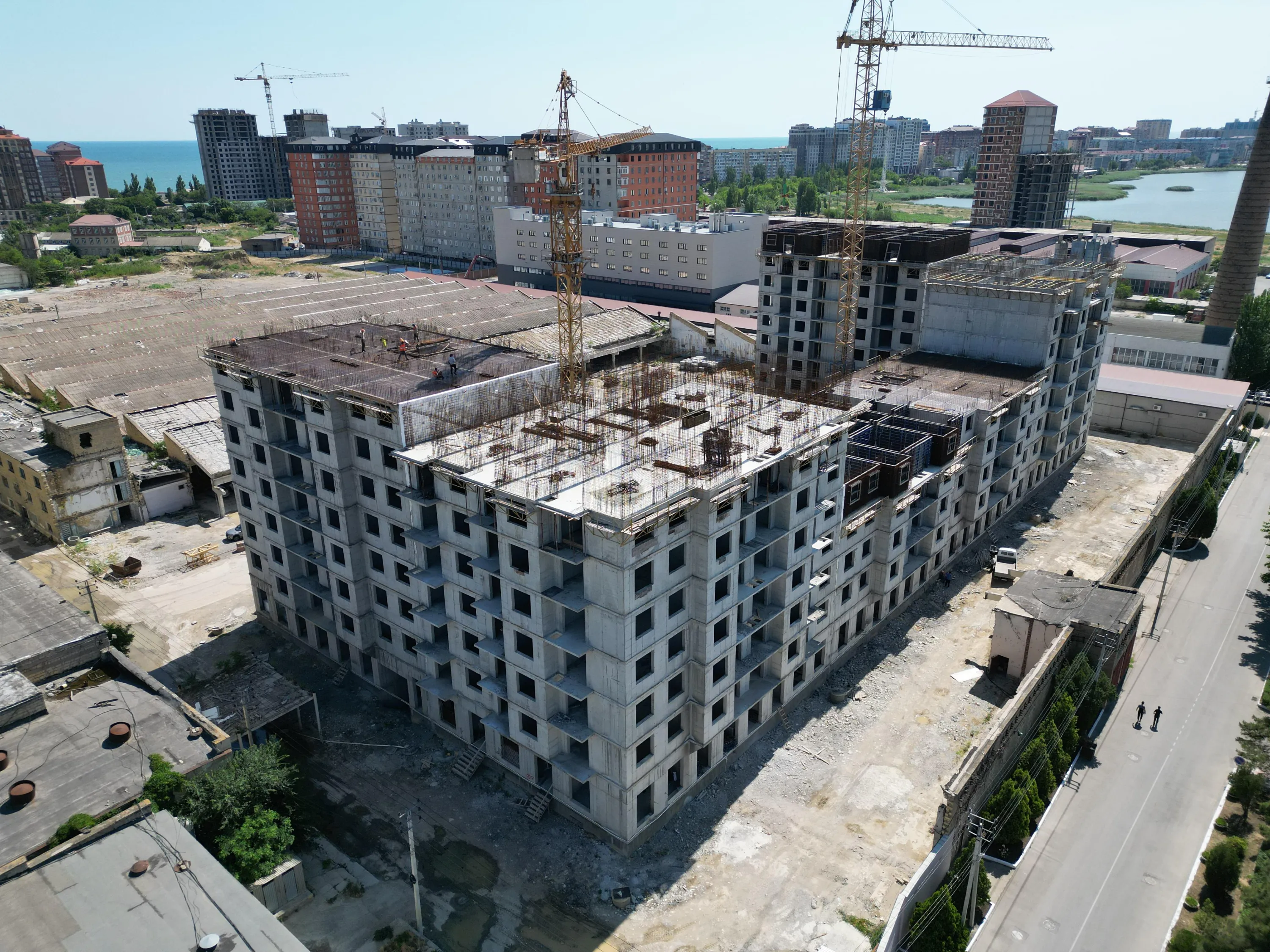 Аквамарин ход строительства