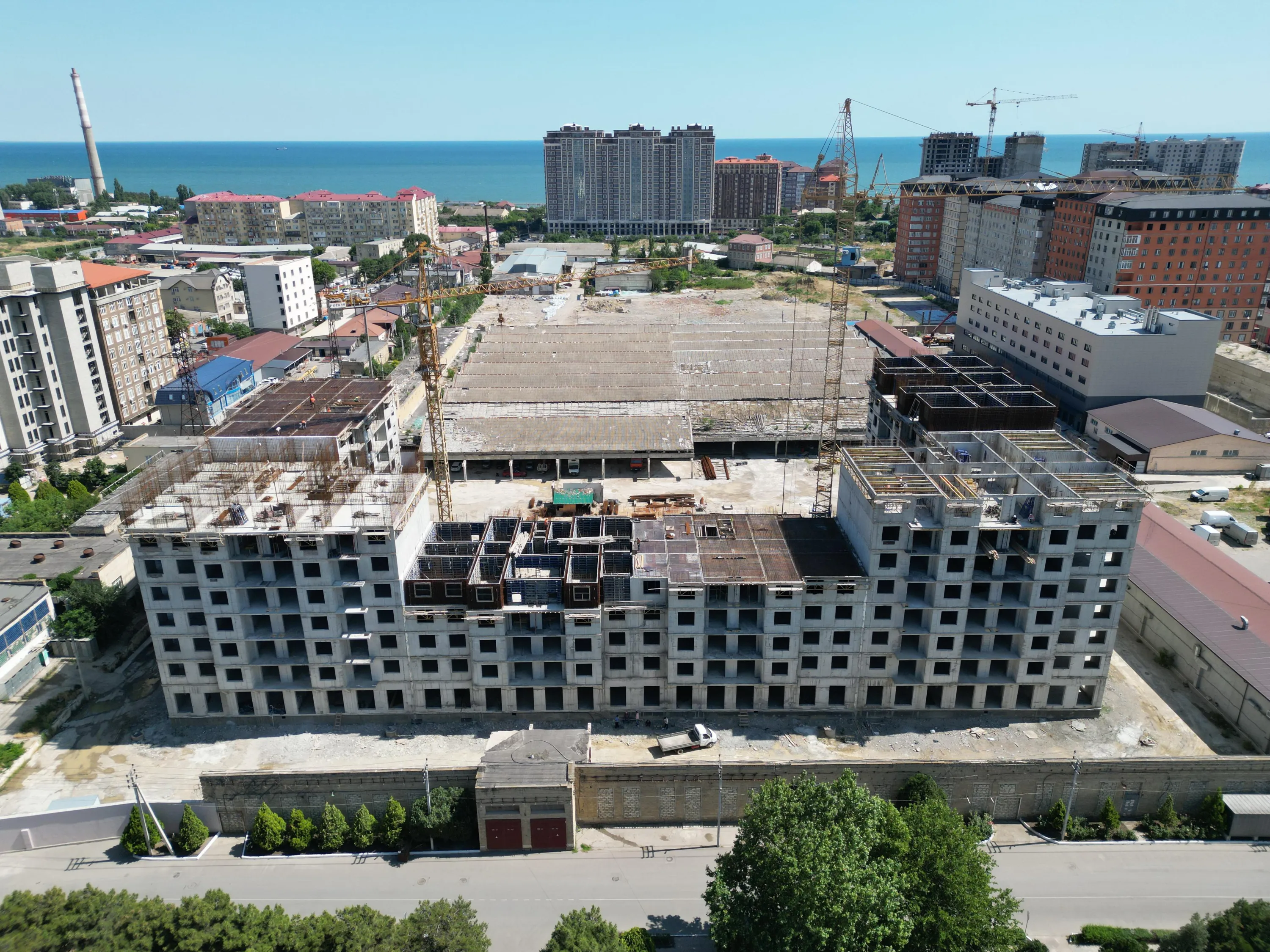 Аквамарин ход строительства