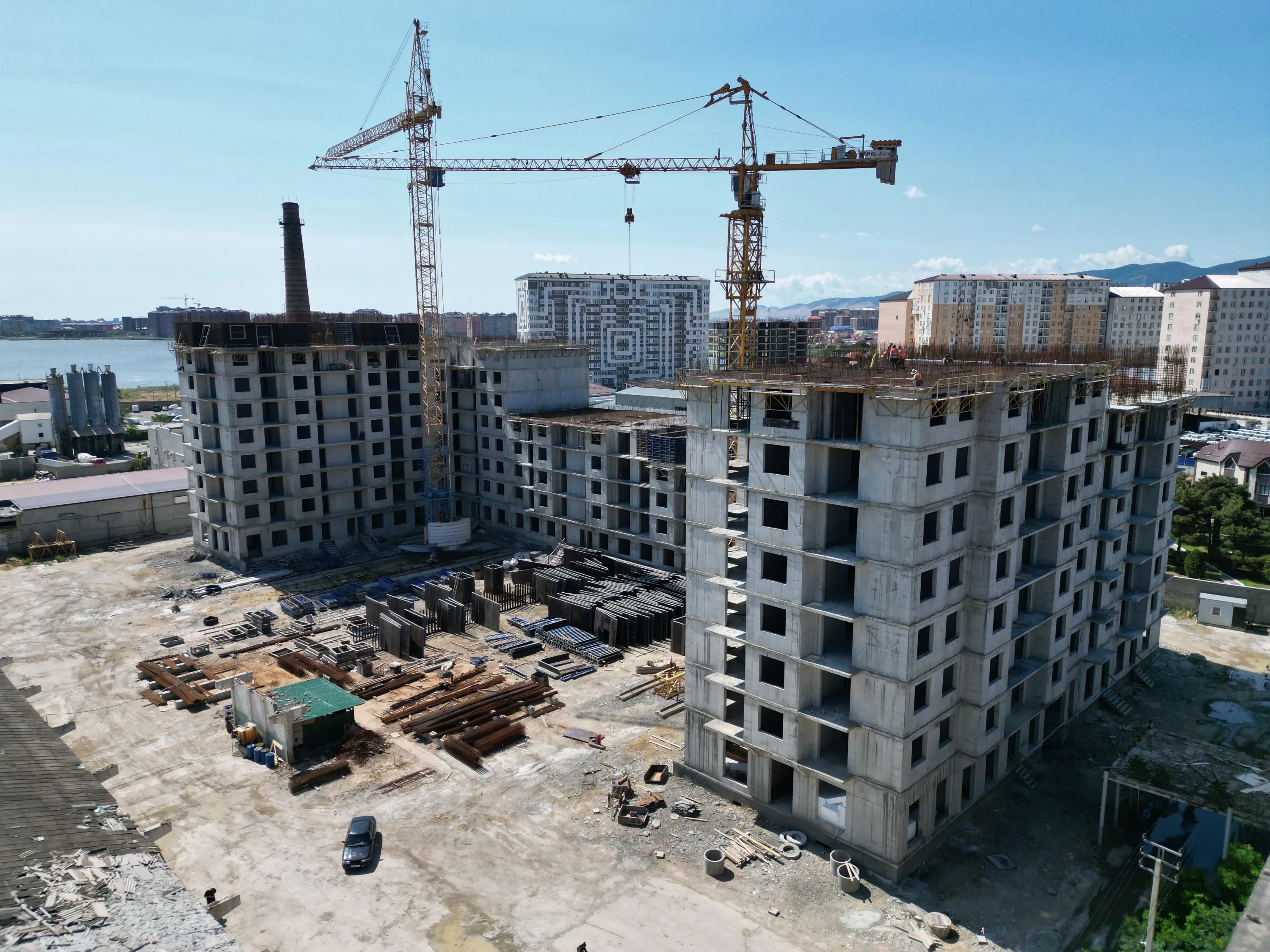 Аквамарин ход строительства