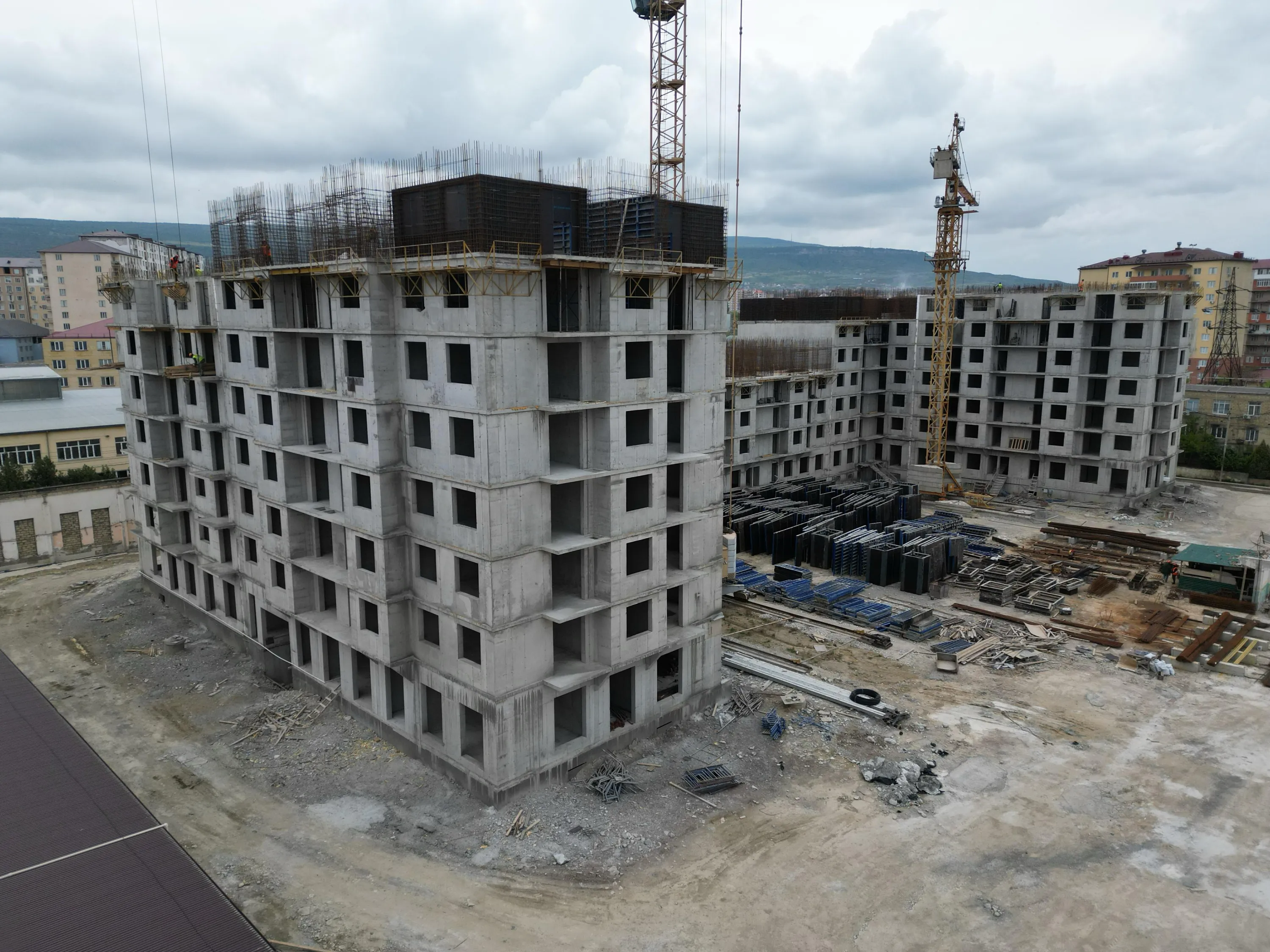 Аквамарин ход строительства