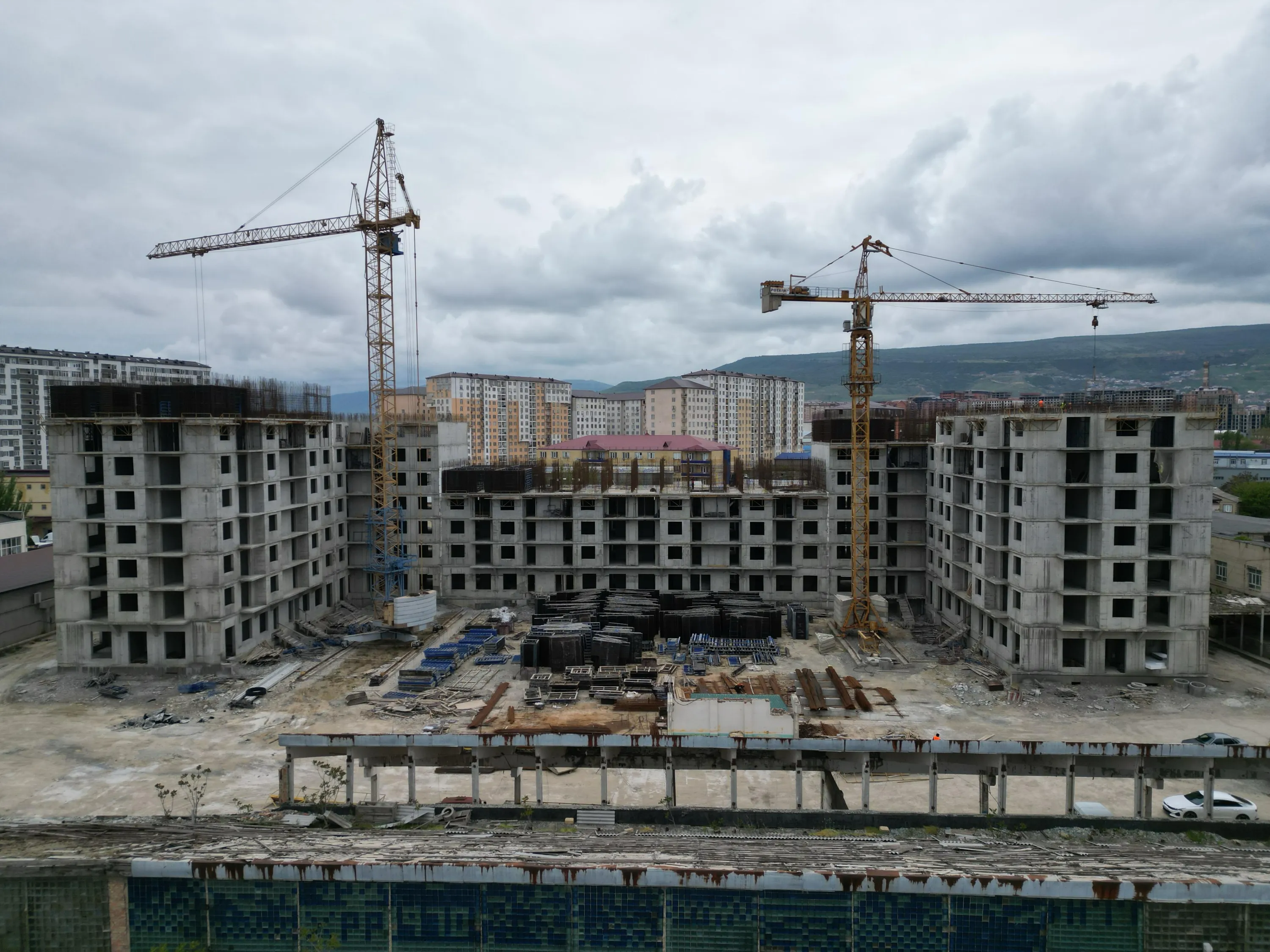 Аквамарин ход строительства