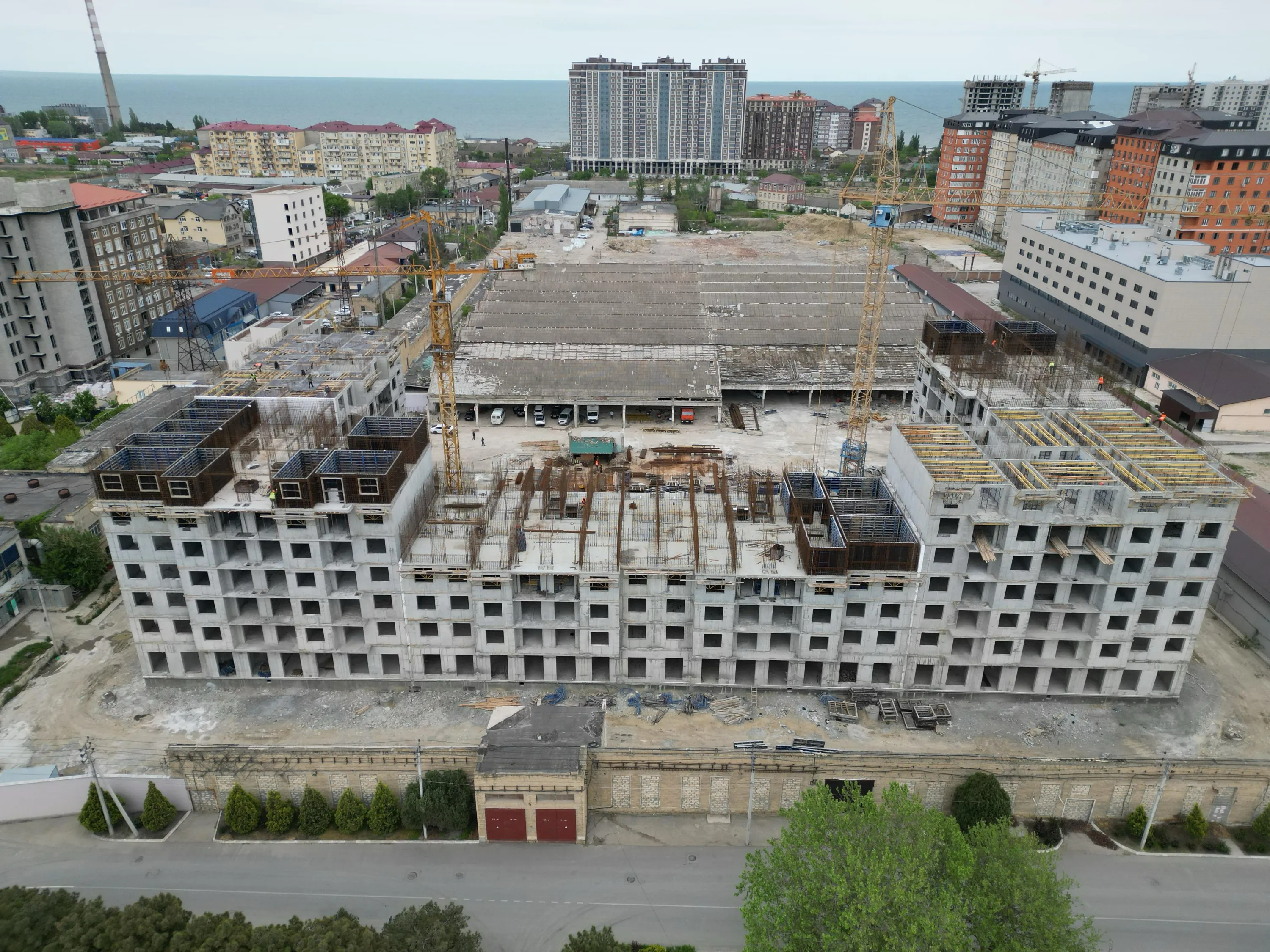 Аквамарин ход строительства