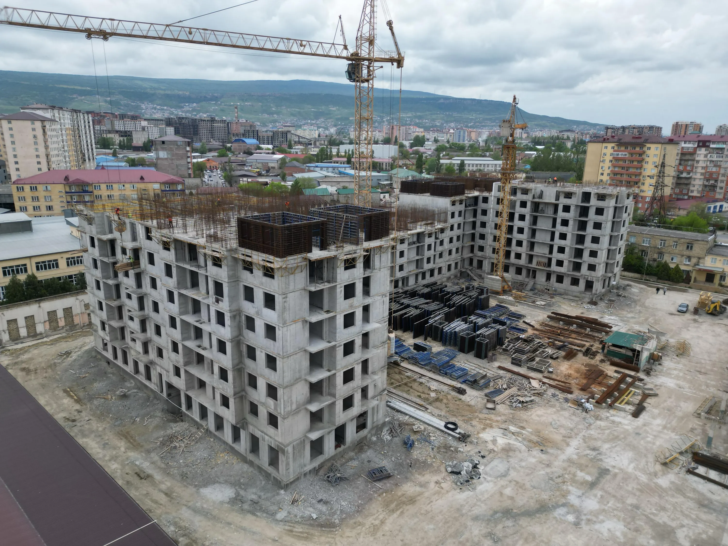 Аквамарин ход строительства