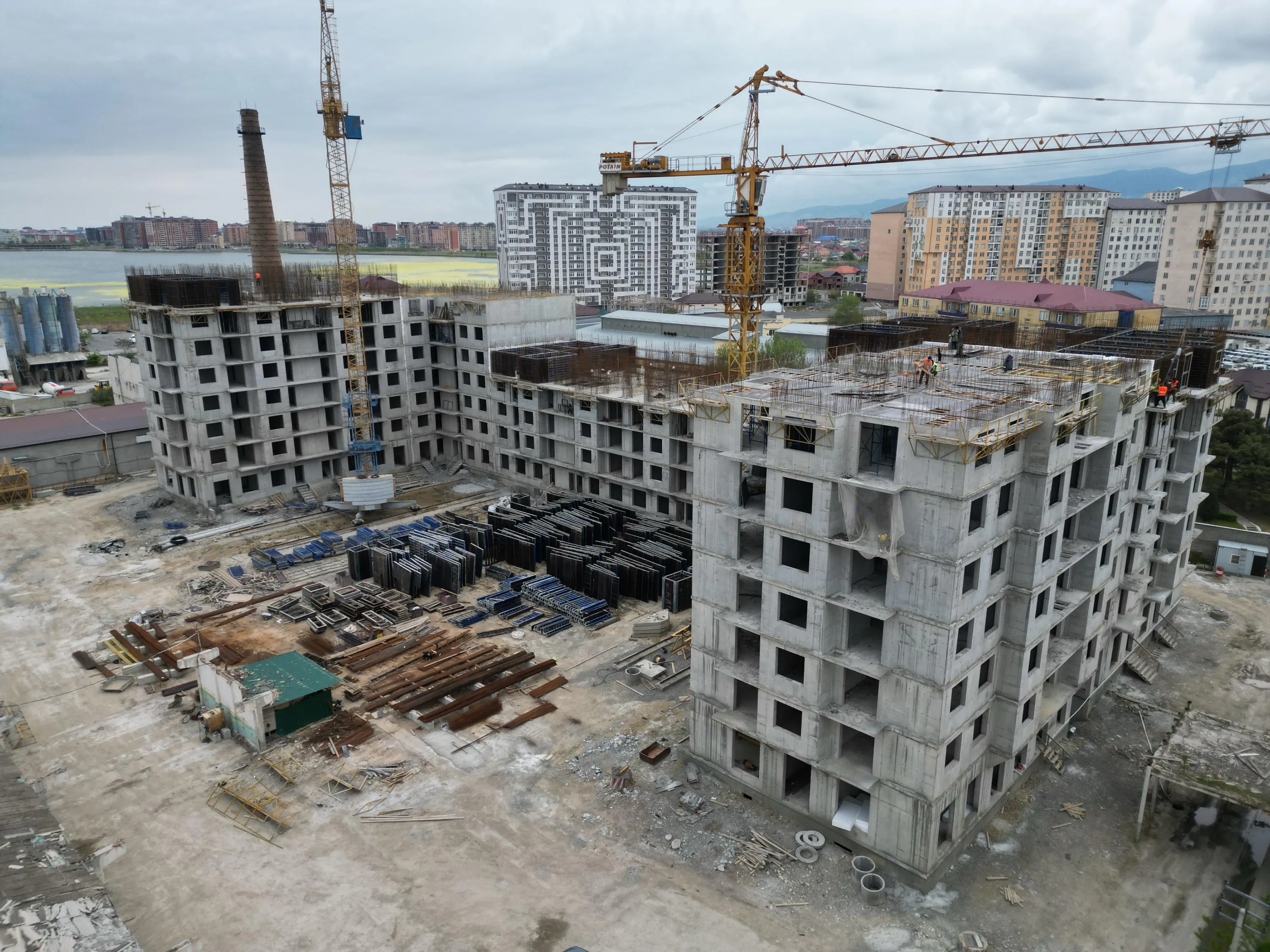 Аквамарин ход строительства