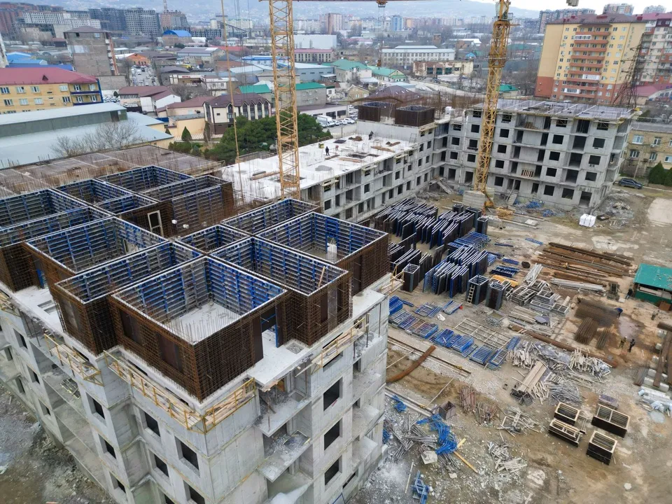 Аквамарин ход строительства