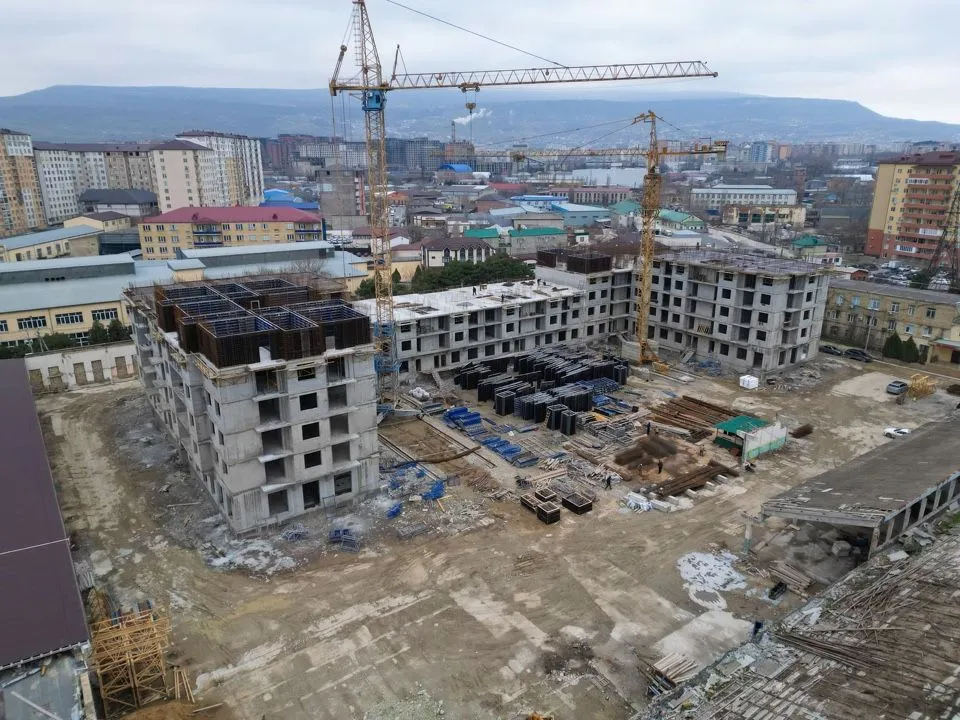 Аквамарин ход строительства