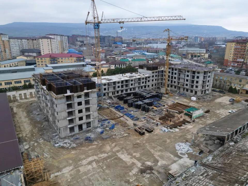 Аквамарин ход строительства