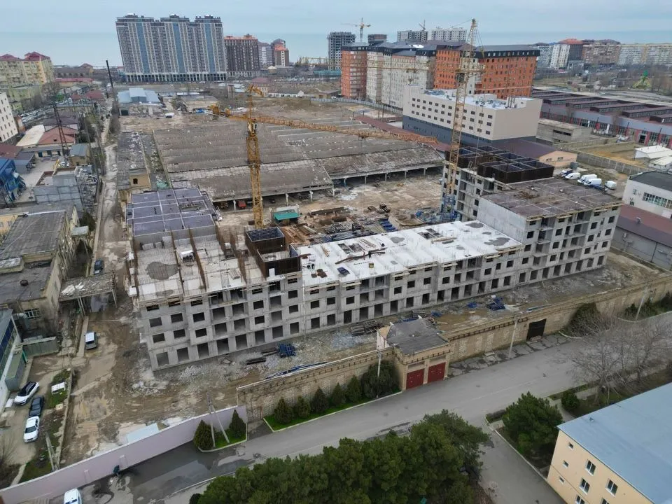 Аквамарин ход строительства