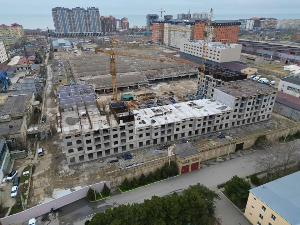 Аквамарин ход строительства