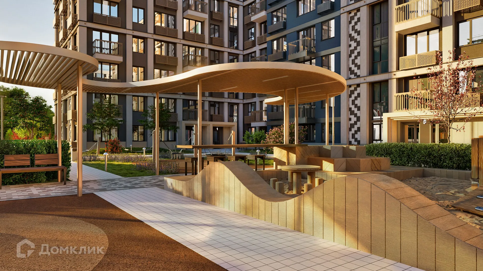 Планировка 1-комнатной квартиры 40.34 м² в ЖК ЖК ГРАНД БЕРЕГ, г. Махачкала — фото 3