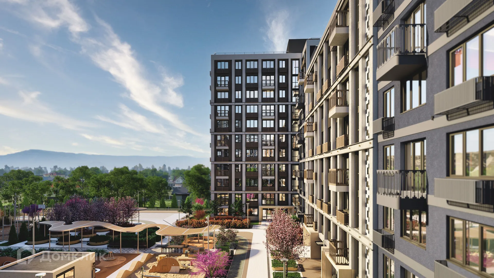 Планировка 1-комнатной квартиры 40.34 м² в ЖК ЖК ГРАНД БЕРЕГ, г. Махачкала — фото 4