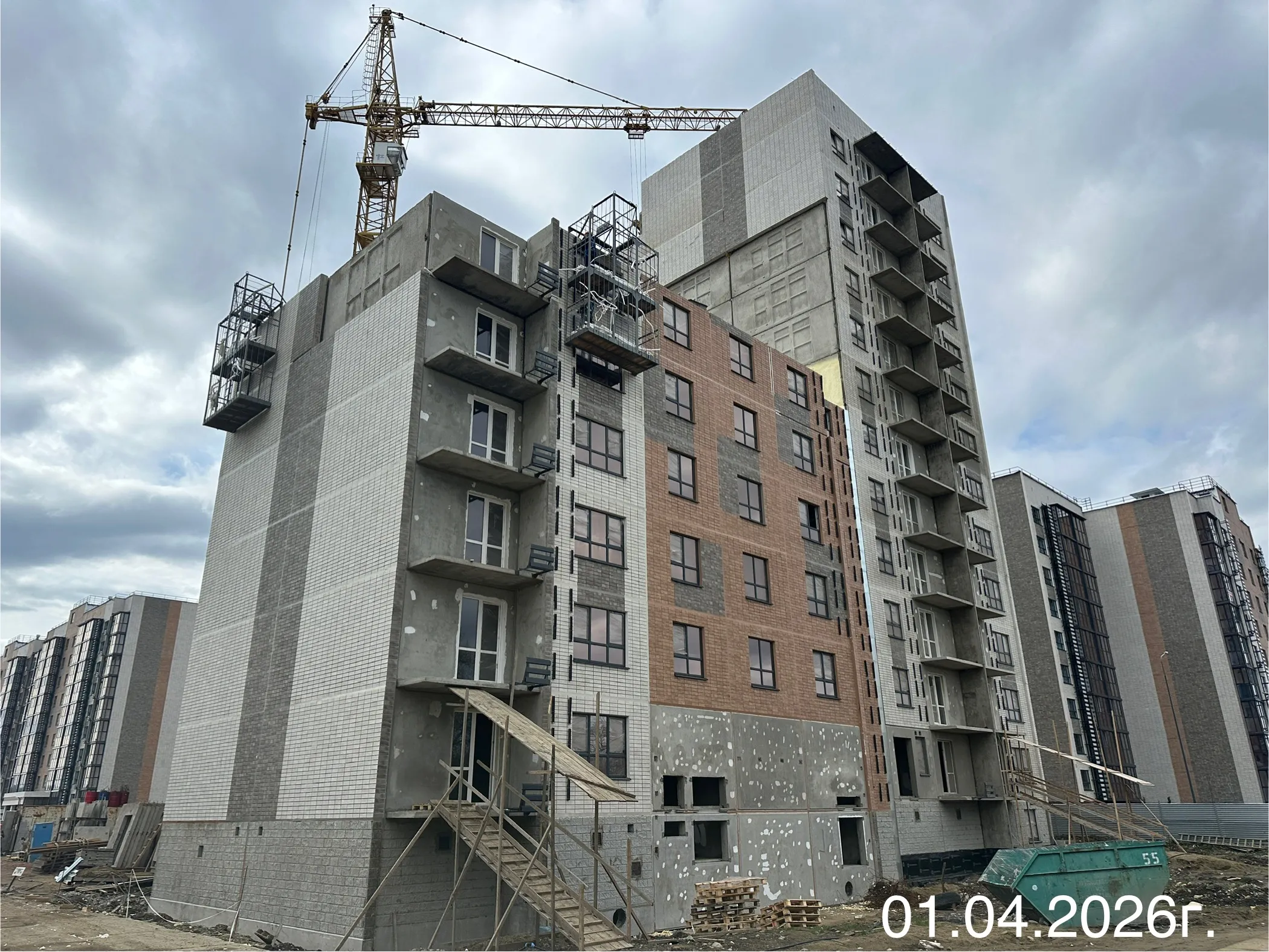 ЖК Предгорье Лаго-Наки ход строительства