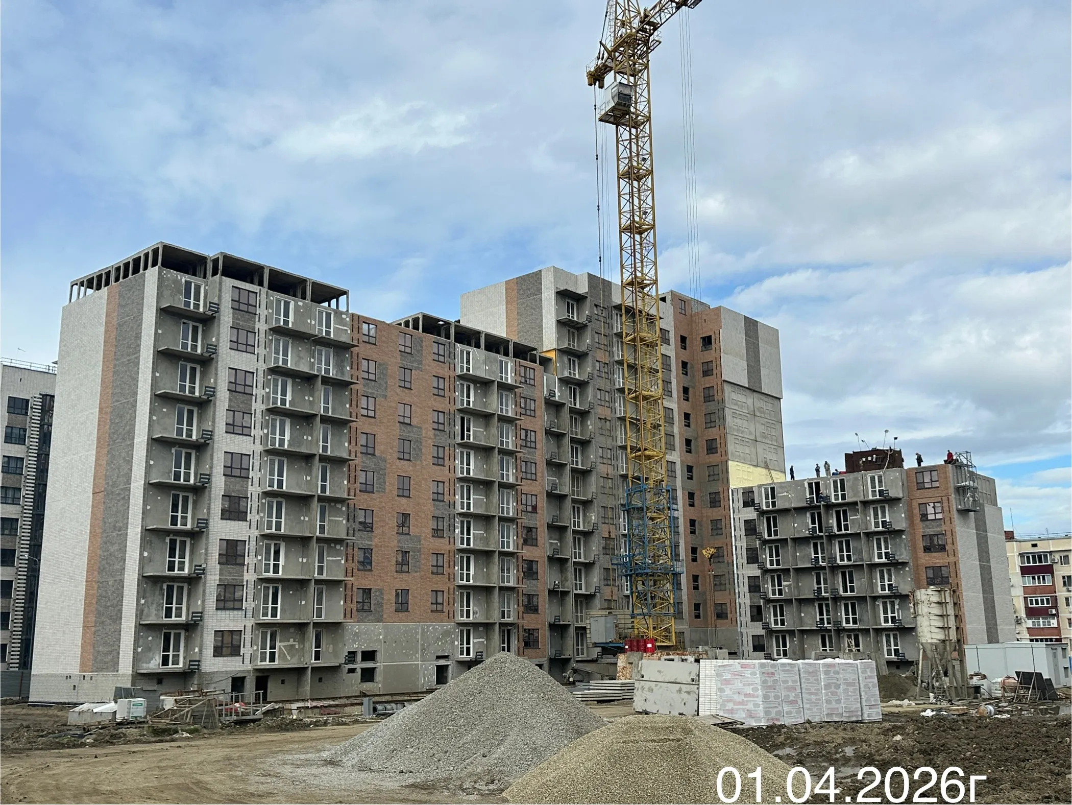 ЖК Предгорье Лаго-Наки ход строительства