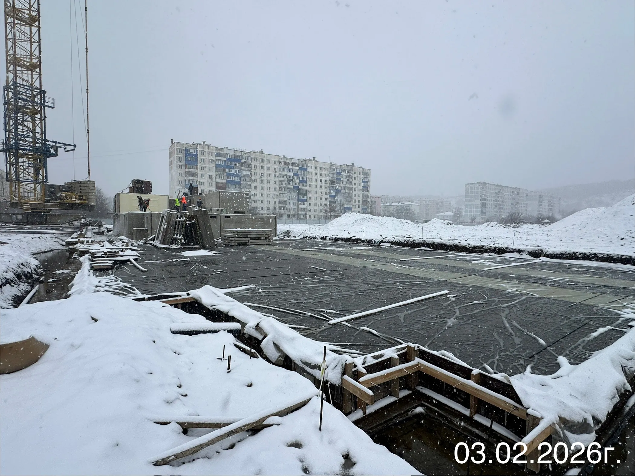 ЖК Предгорье Лаго-Наки ход строительства