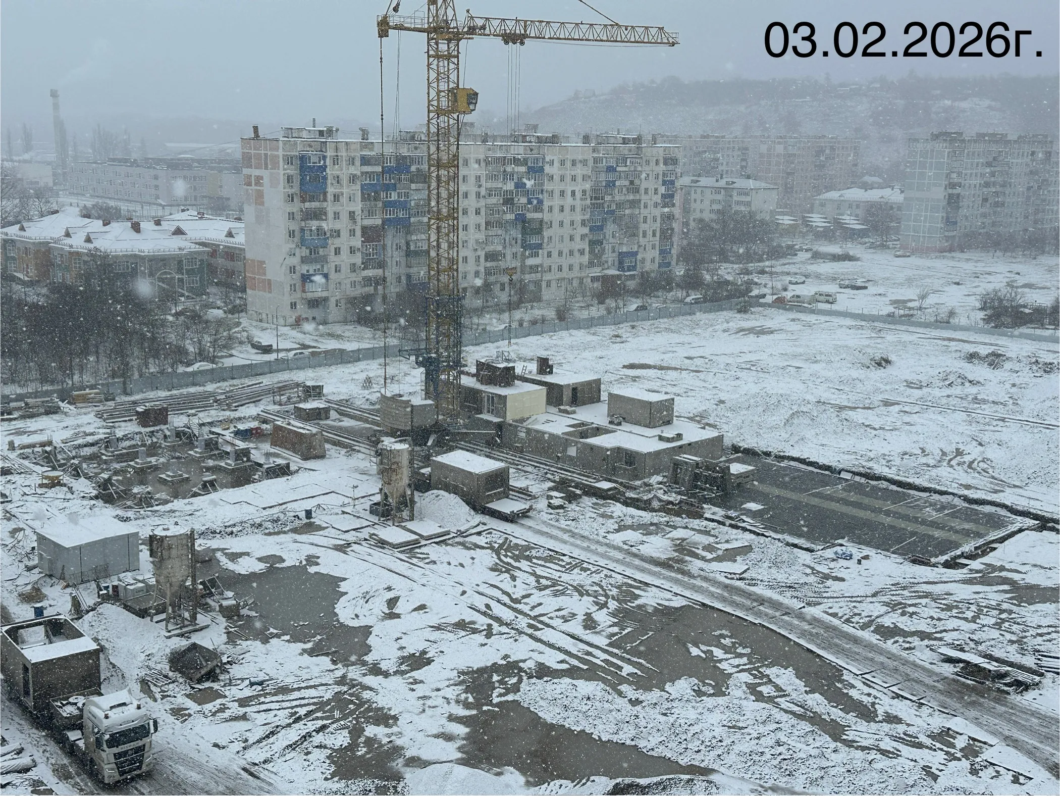 ЖК Предгорье Лаго-Наки ход строительства