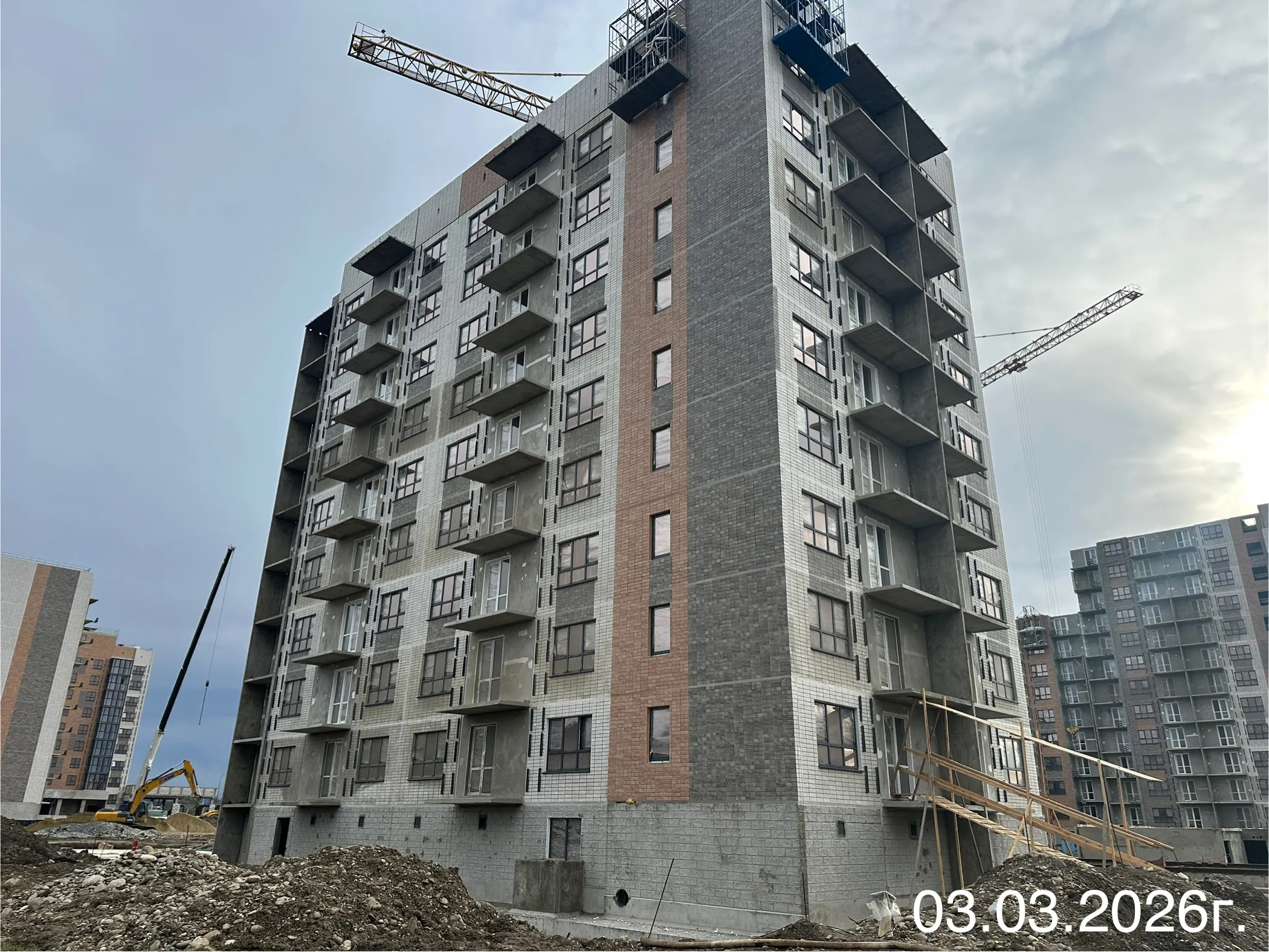 ЖК Предгорье Лаго-Наки ход строительства