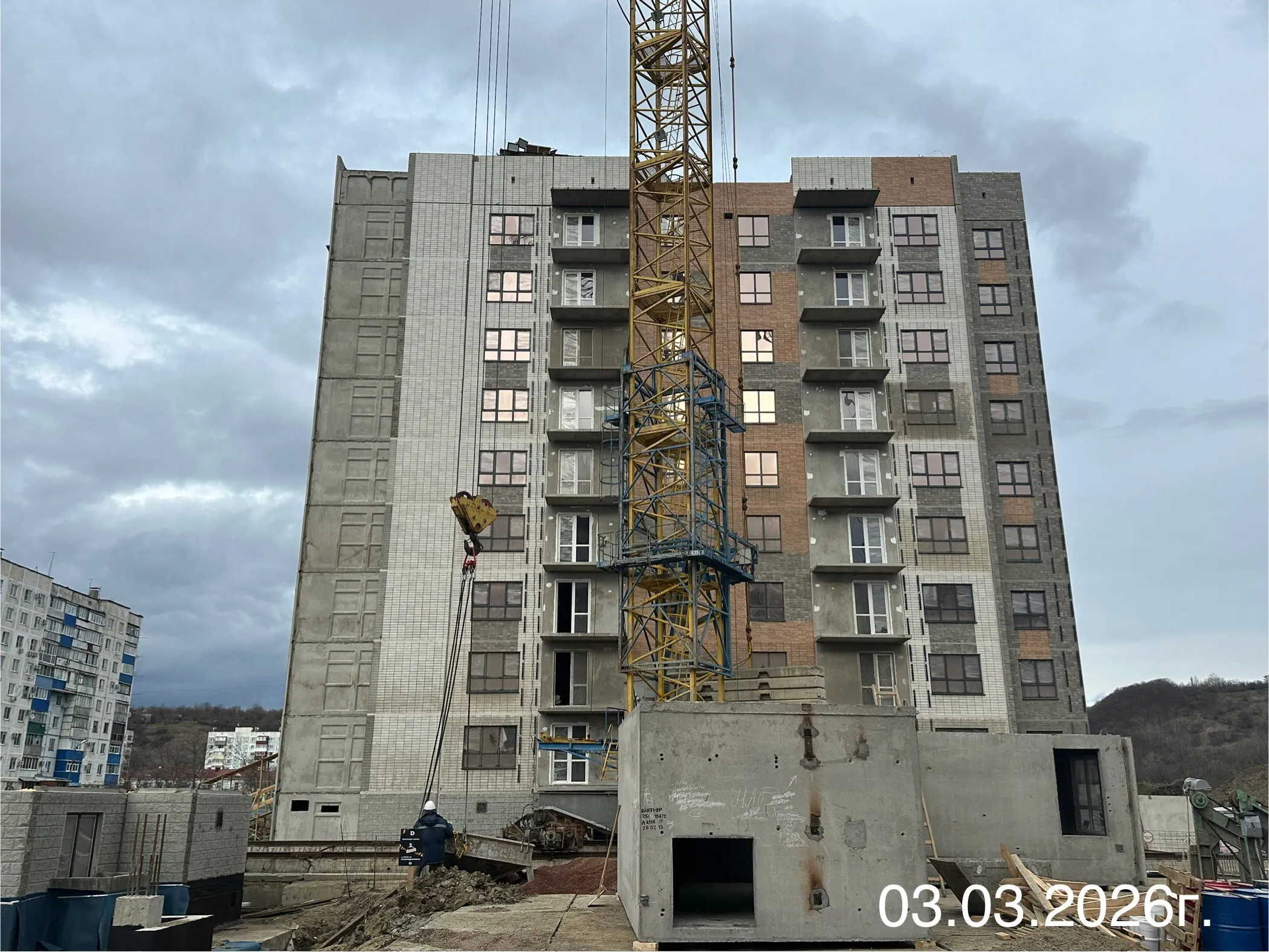 ЖК Предгорье Лаго-Наки ход строительства