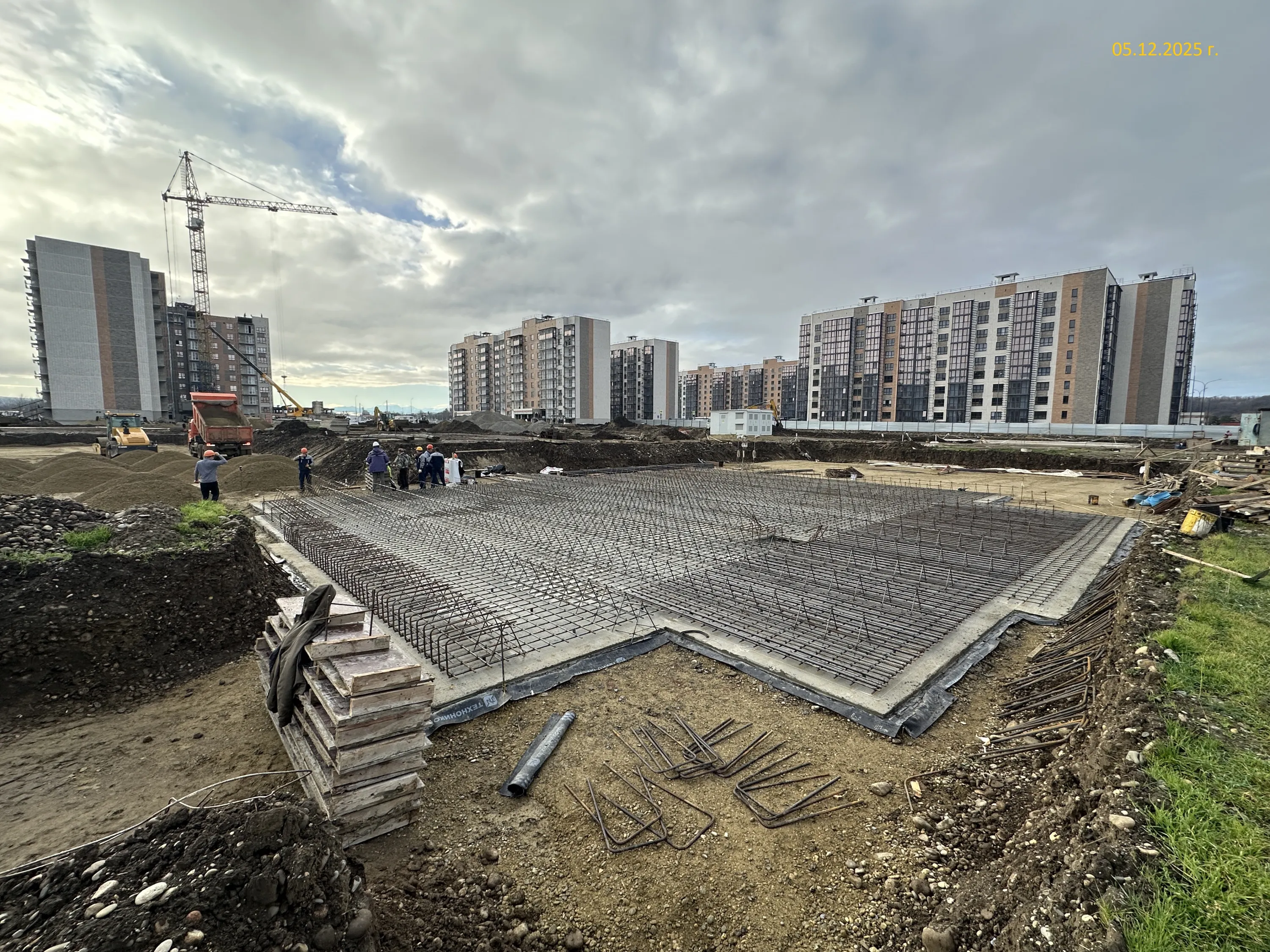 ЖК Предгорье Лаго-Наки ход строительства