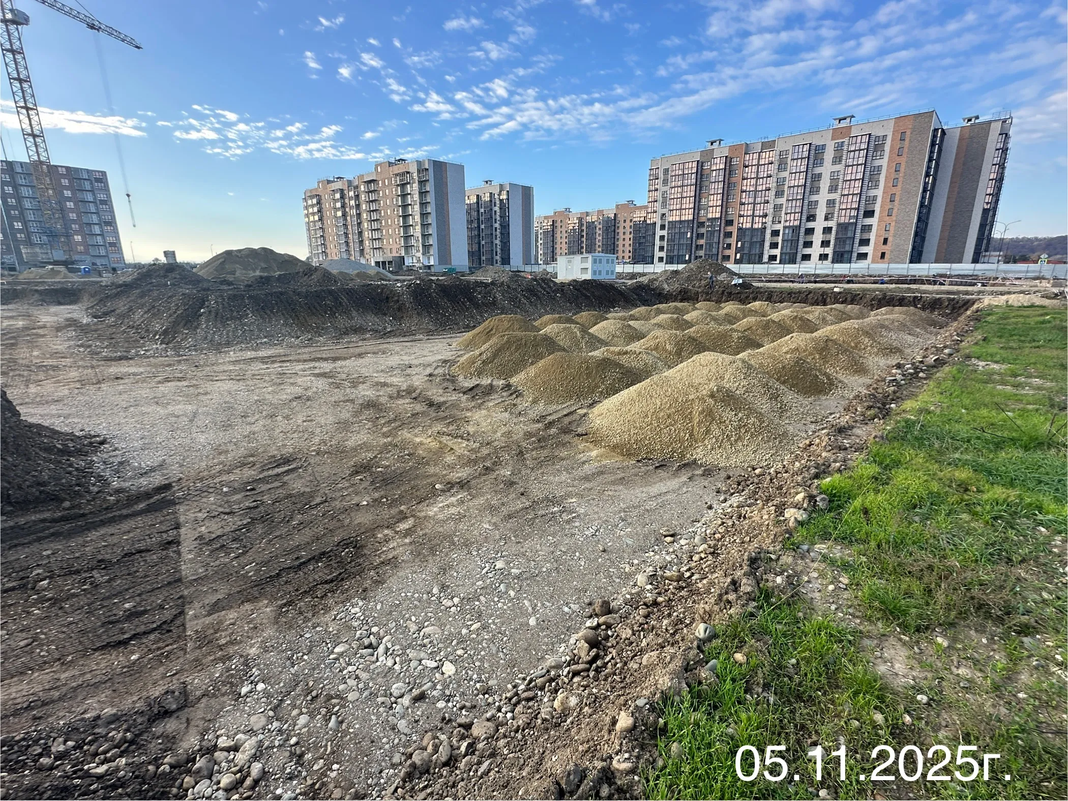 ЖК Предгорье Лаго-Наки ход строительства