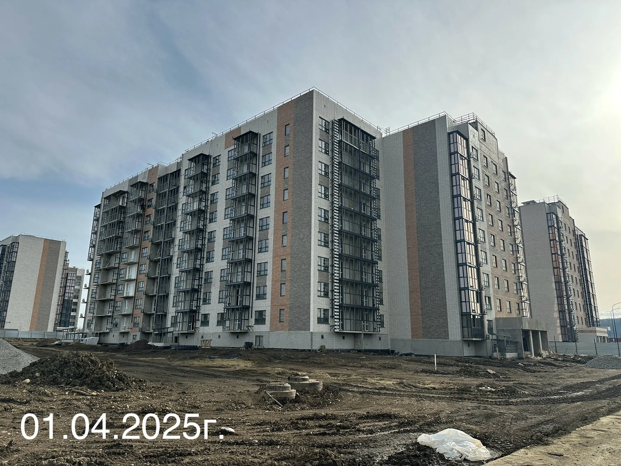 ЖК Предгорье Лаго-Наки ход строительства