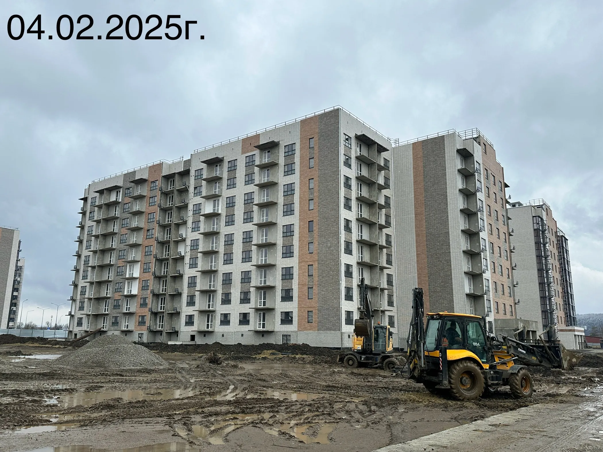 ЖК Предгорье Лаго-Наки ход строительства