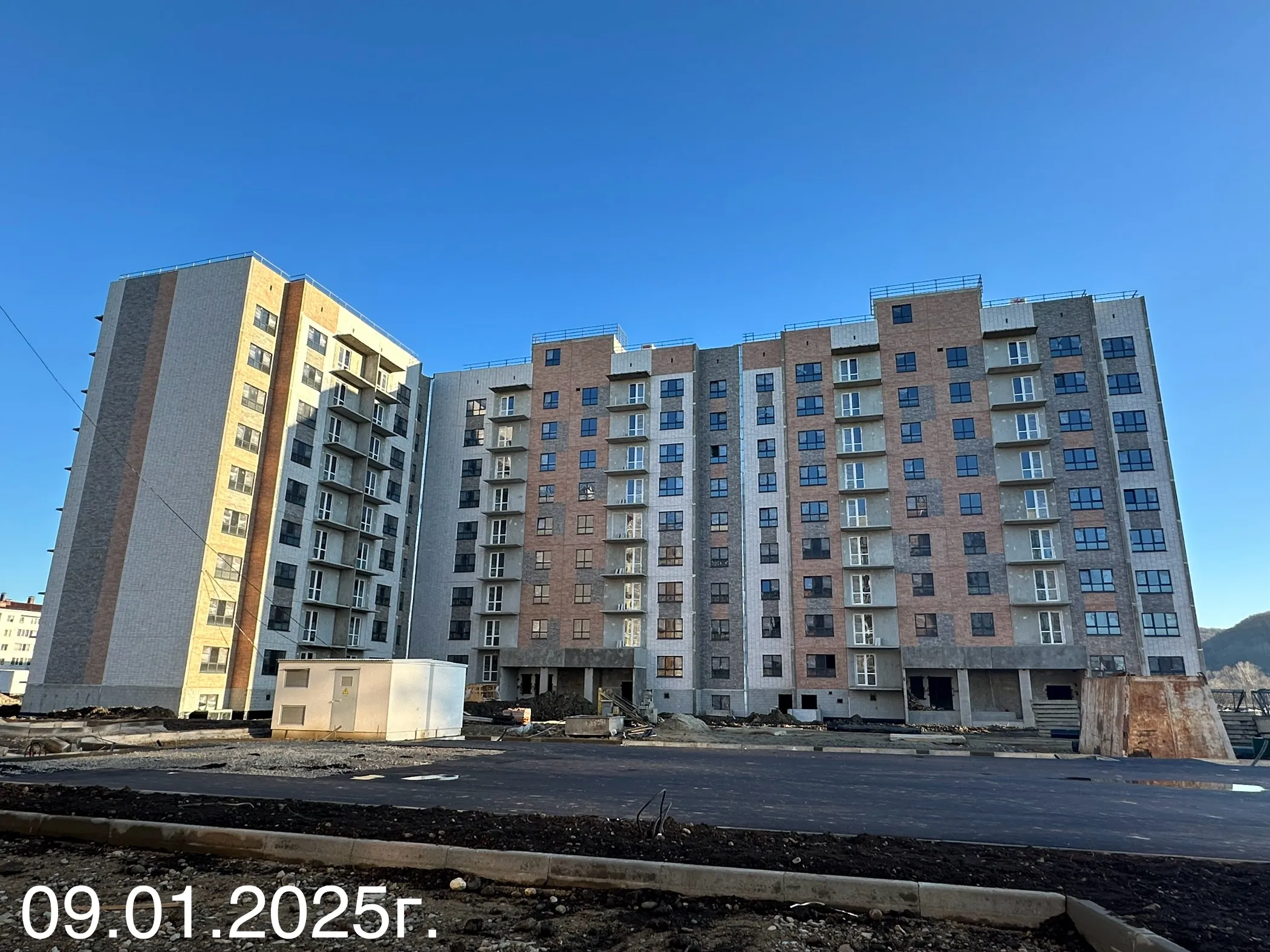 ЖК Предгорье Лаго-Наки ход строительства