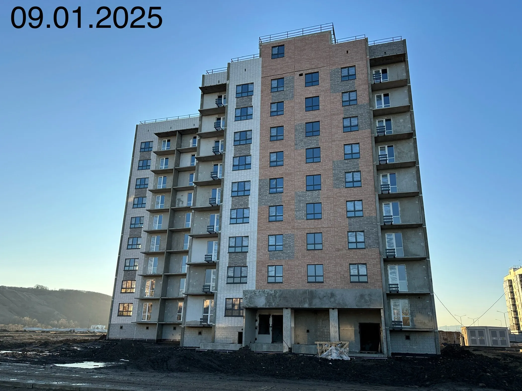 ЖК Предгорье Лаго-Наки ход строительства