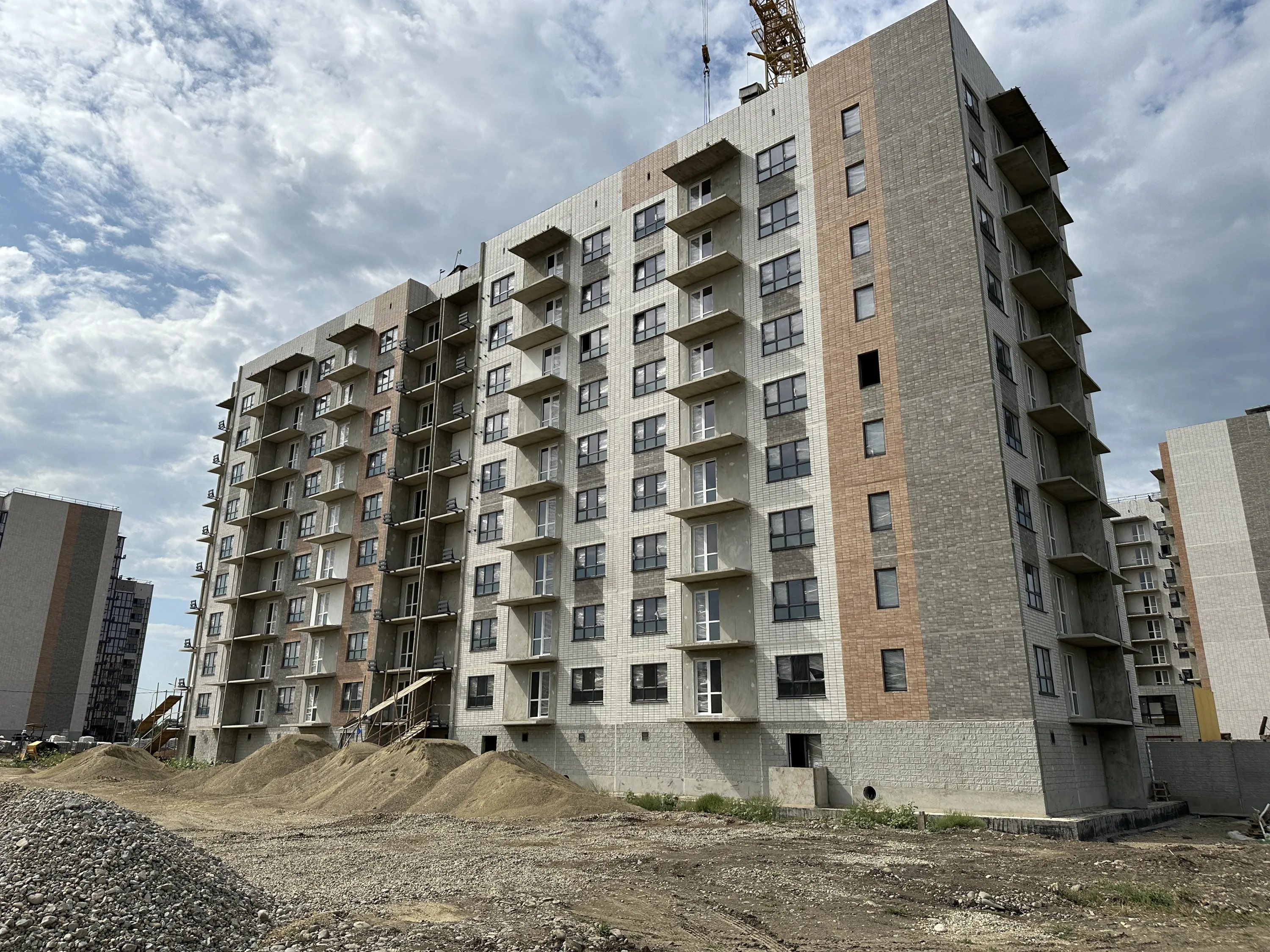 ЖК Предгорье Лаго-Наки ход строительства