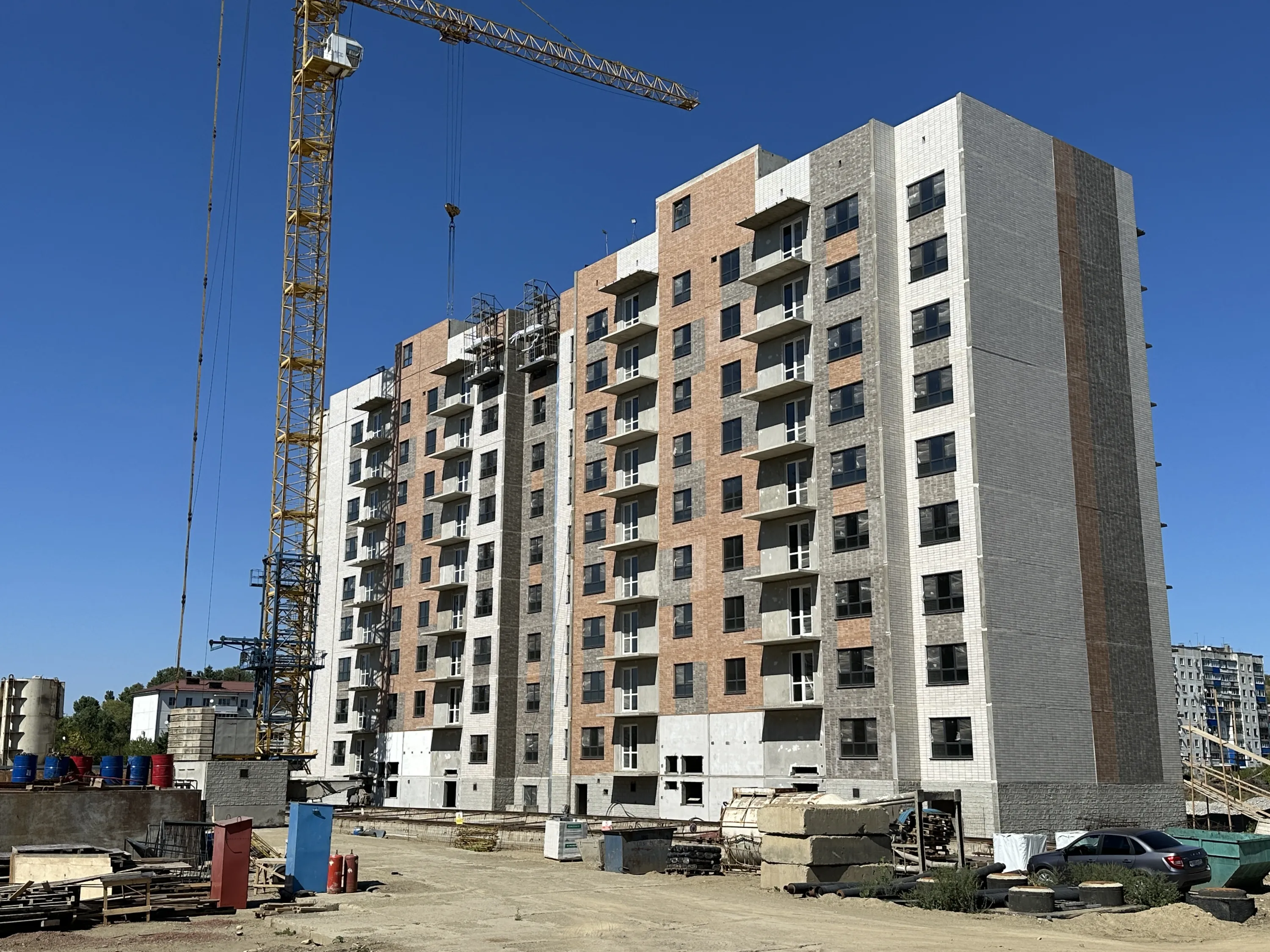 ЖК Предгорье Лаго-Наки ход строительства