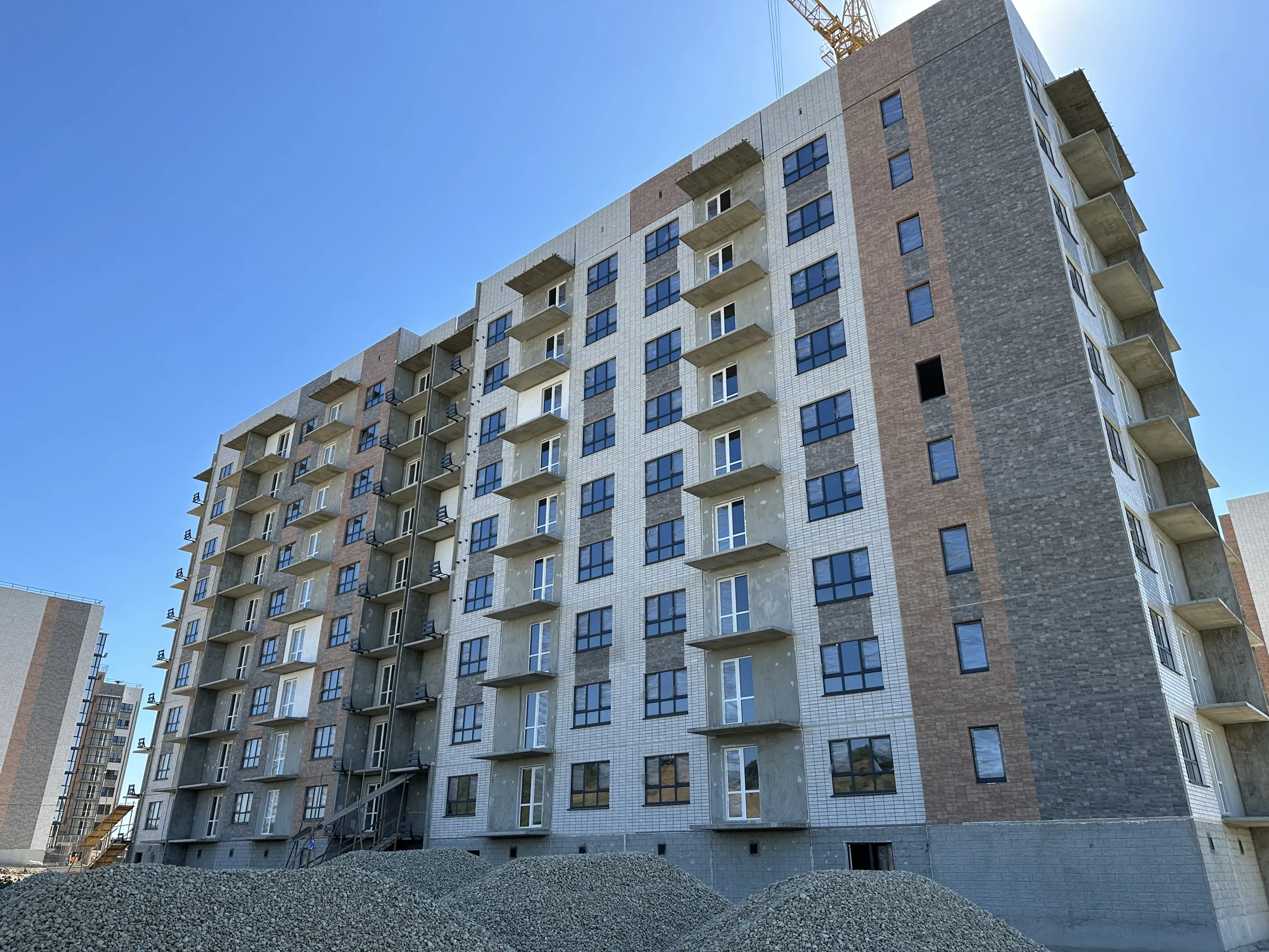 ЖК Предгорье Лаго-Наки ход строительства