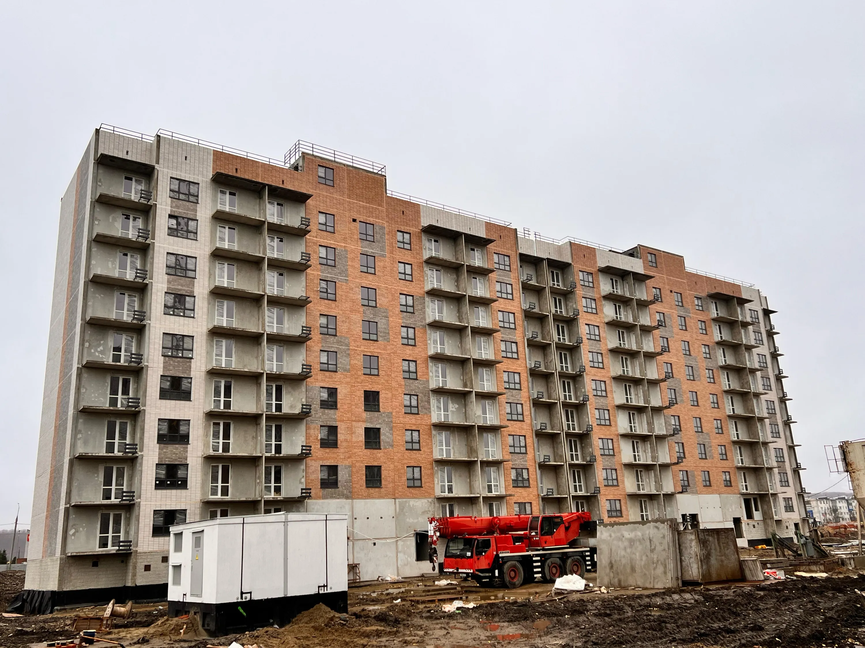 ЖК Предгорье Лаго-Наки ход строительства