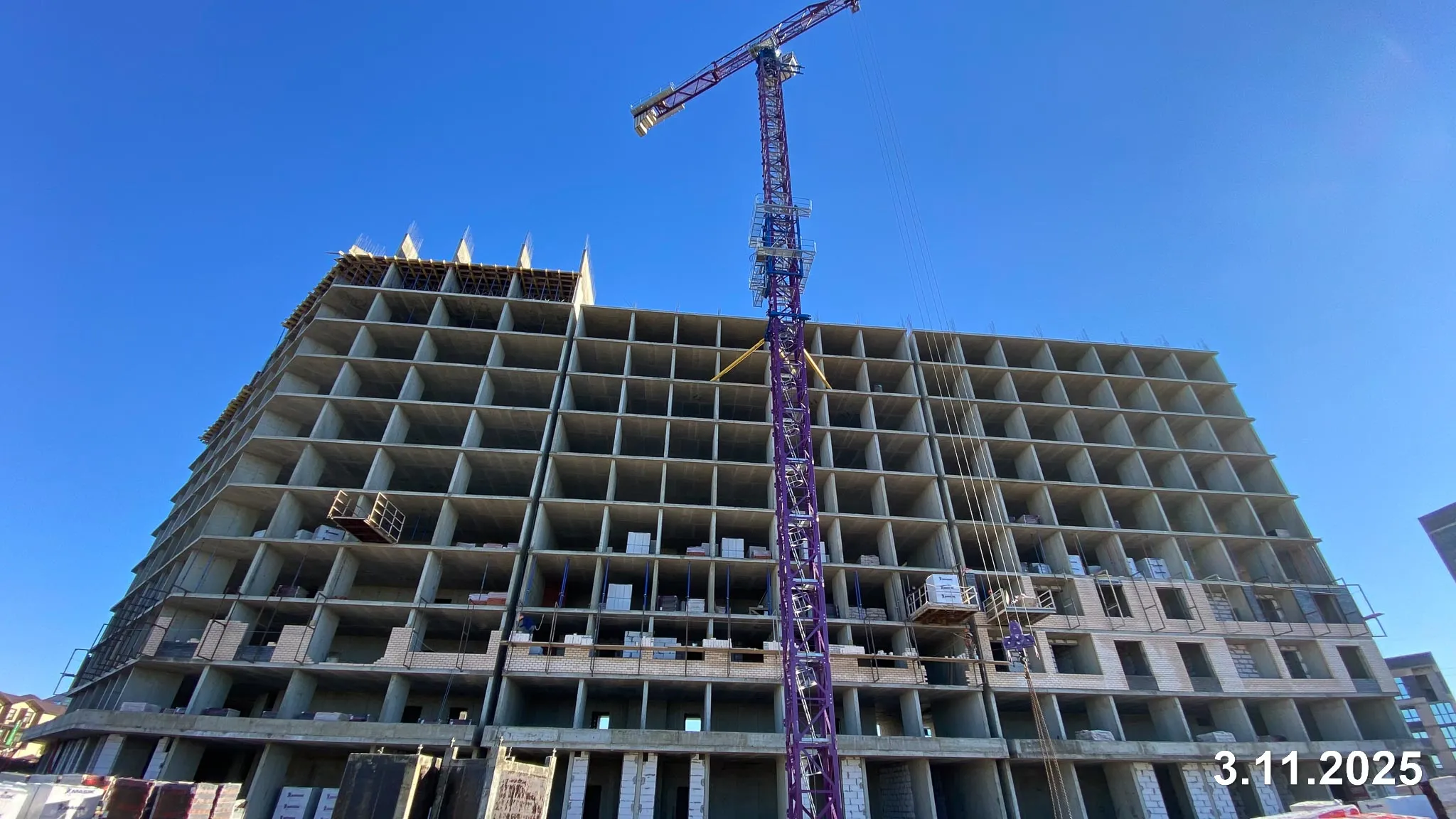 ЖК Звёзды ход строительства