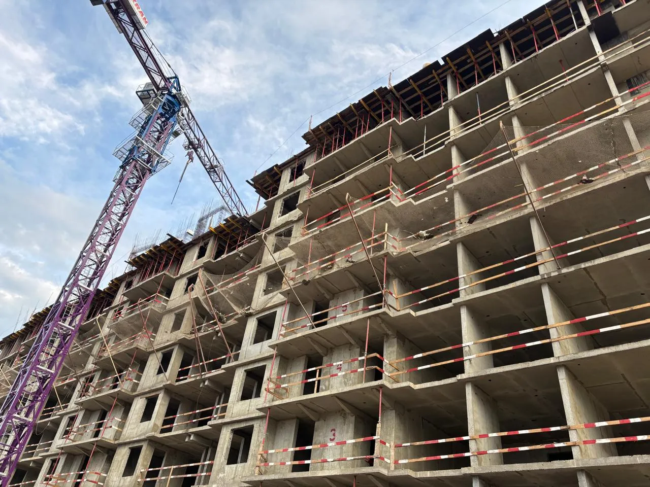 ЖК Долина ход строительства