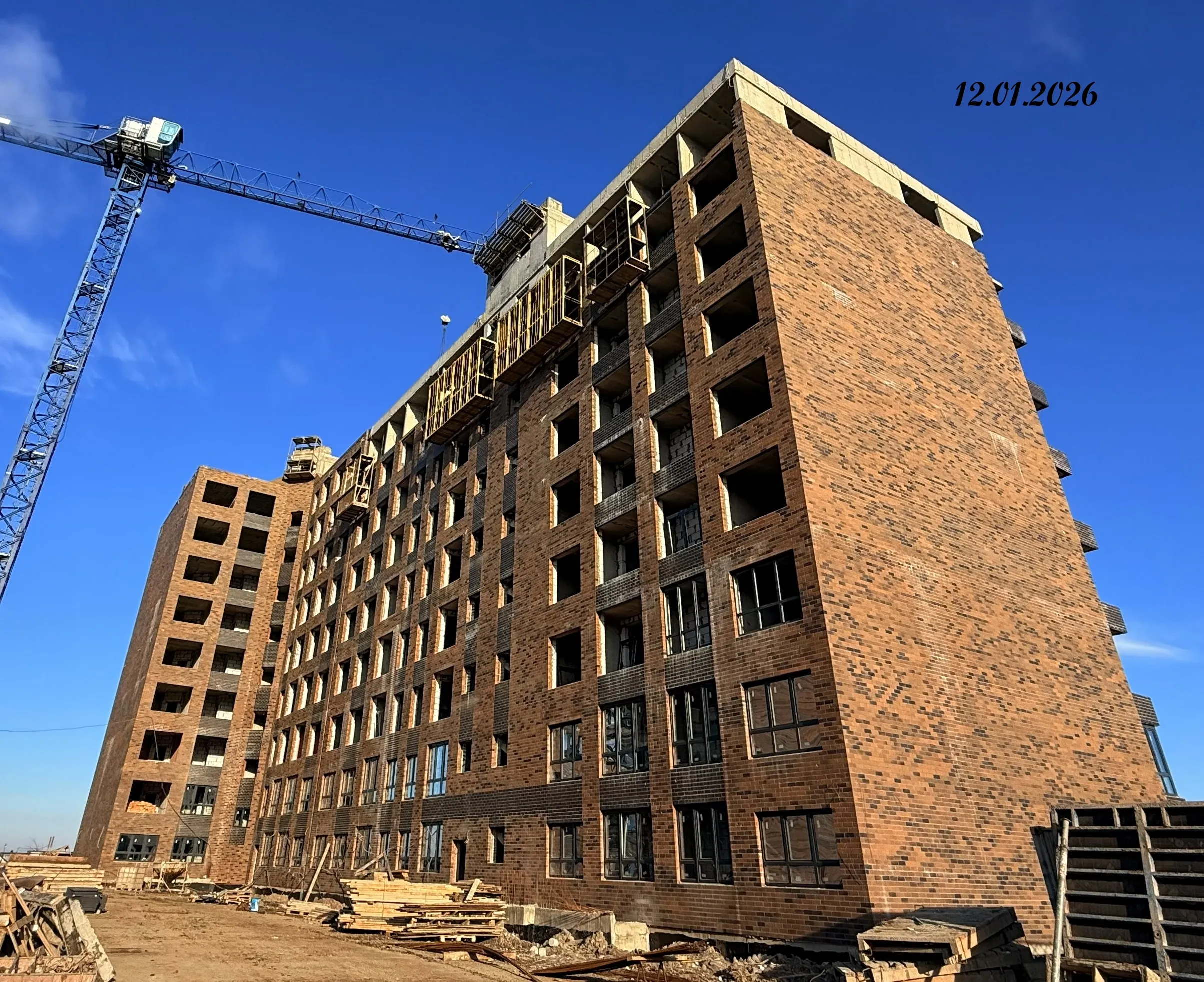 ЖК Яблоневый эко район 4 очередь ход строительства