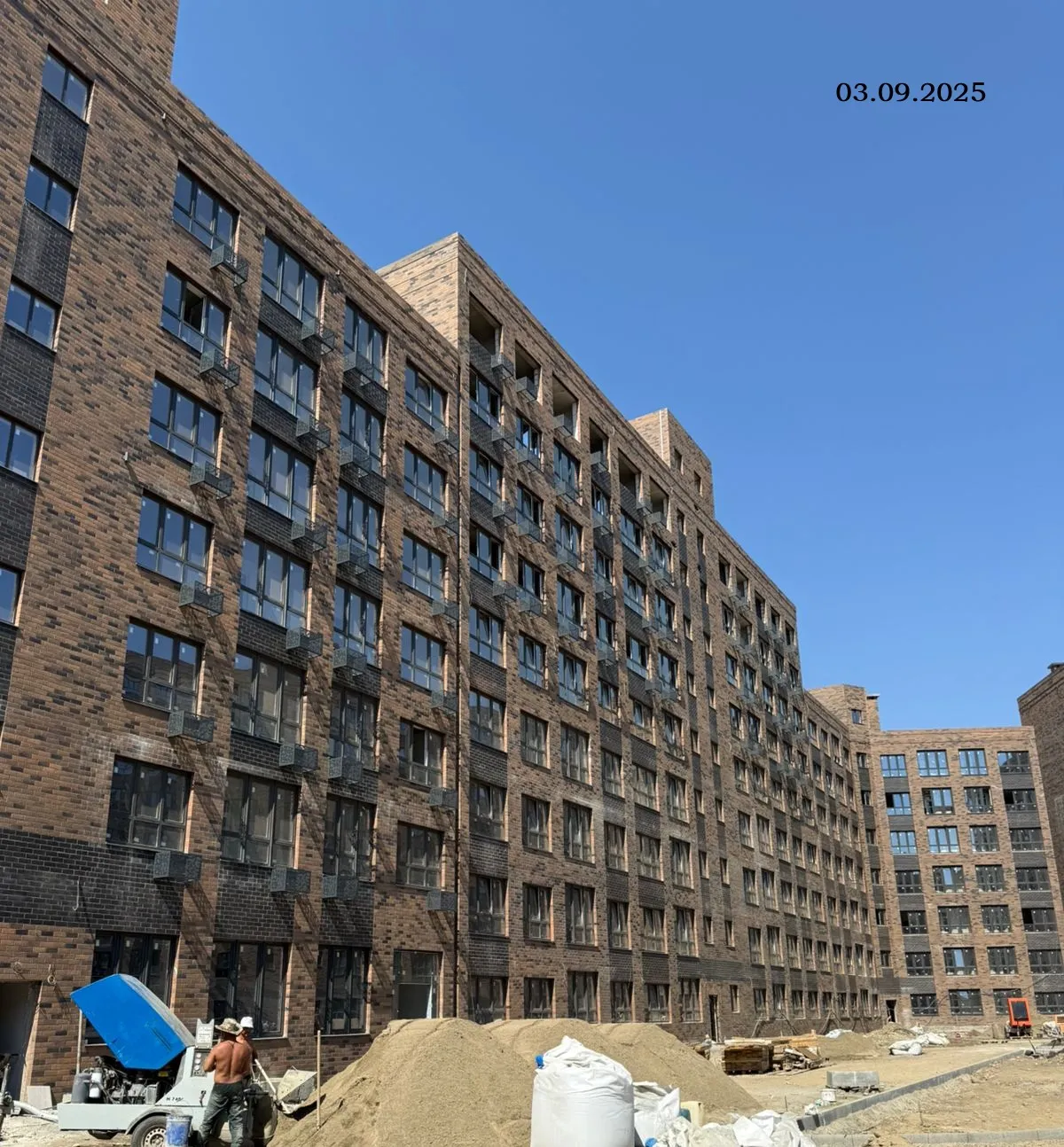 ЖК Яблоневый эко район 4 очередь ход строительства