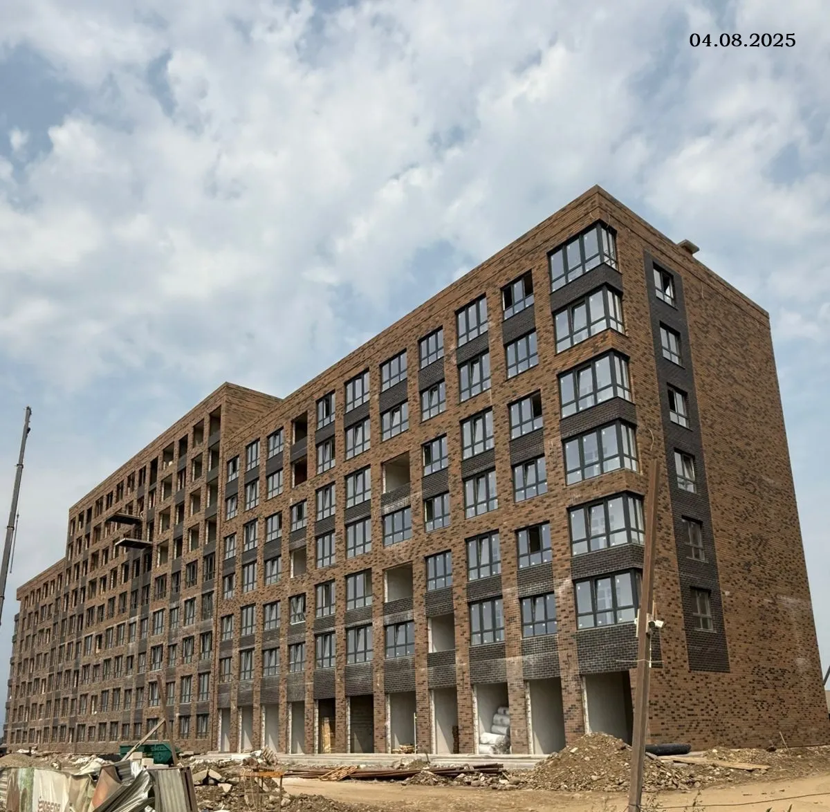 ЖК Яблоневый эко район 4 очередь ход строительства