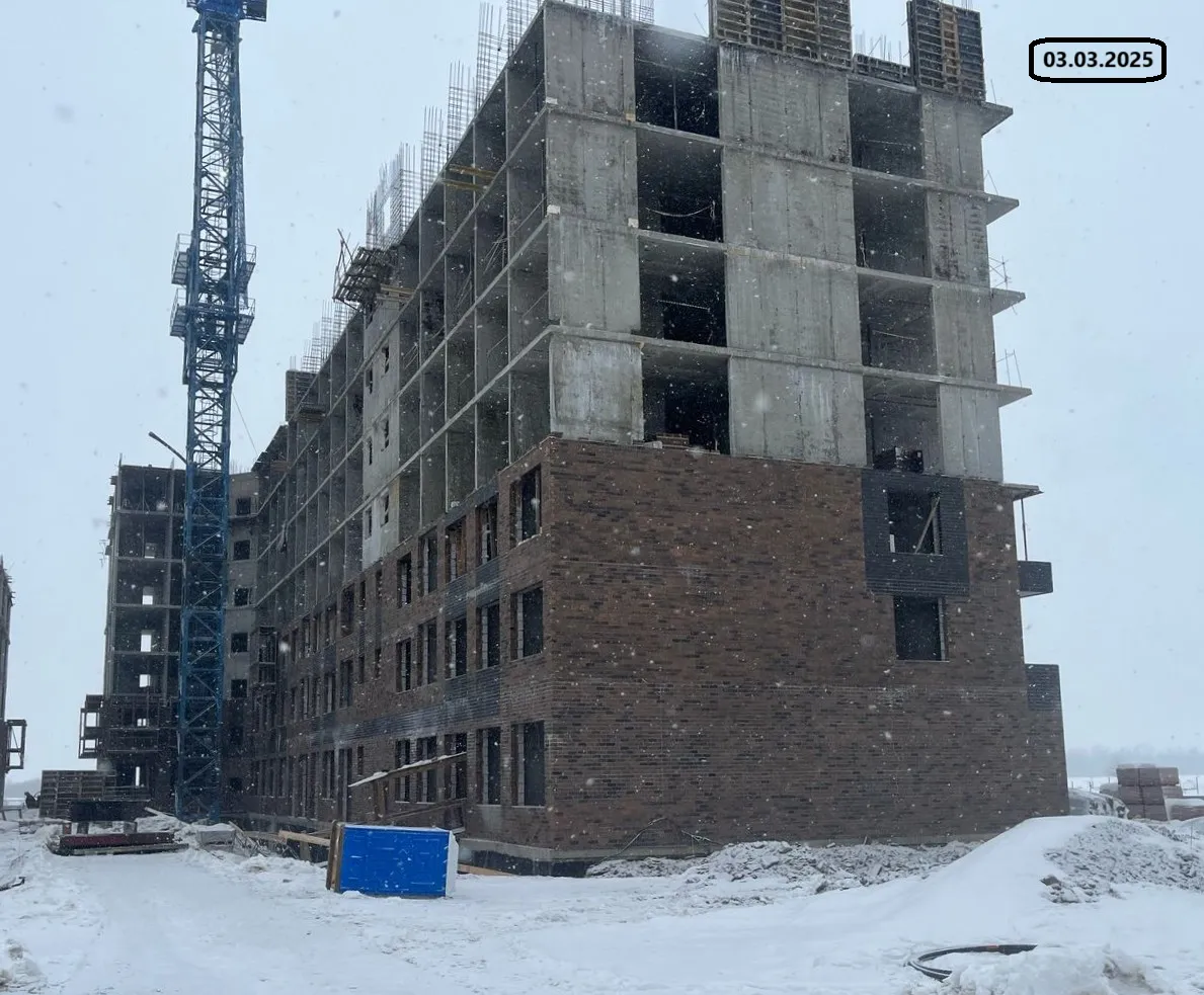 ЖК Яблоневый эко район 4 очередь ход строительства