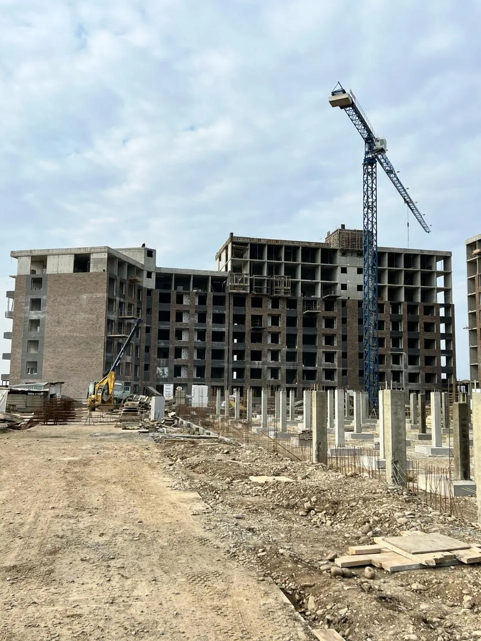 ЖК Яблоневый эко район 4 очередь ход строительства