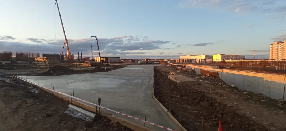 ЖК Яблоневый эко район 4 очередь ход строительства