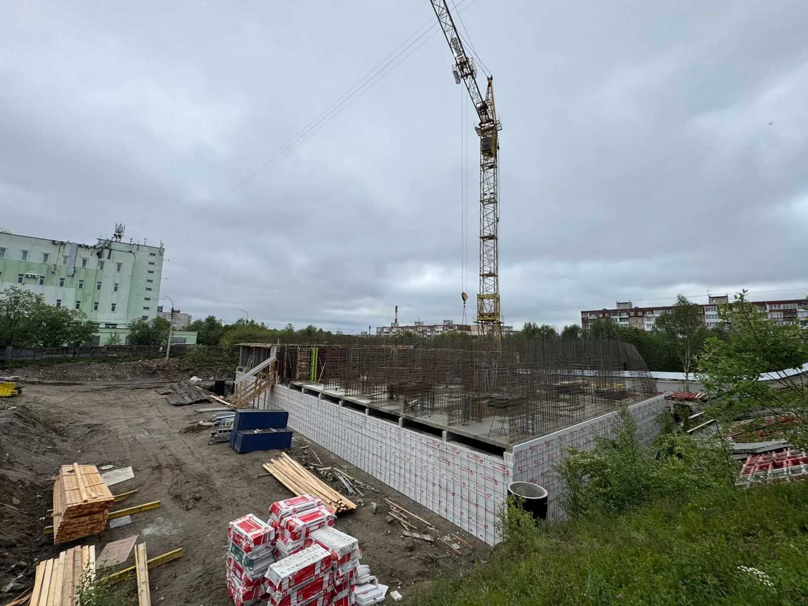 Маяк ход строительства